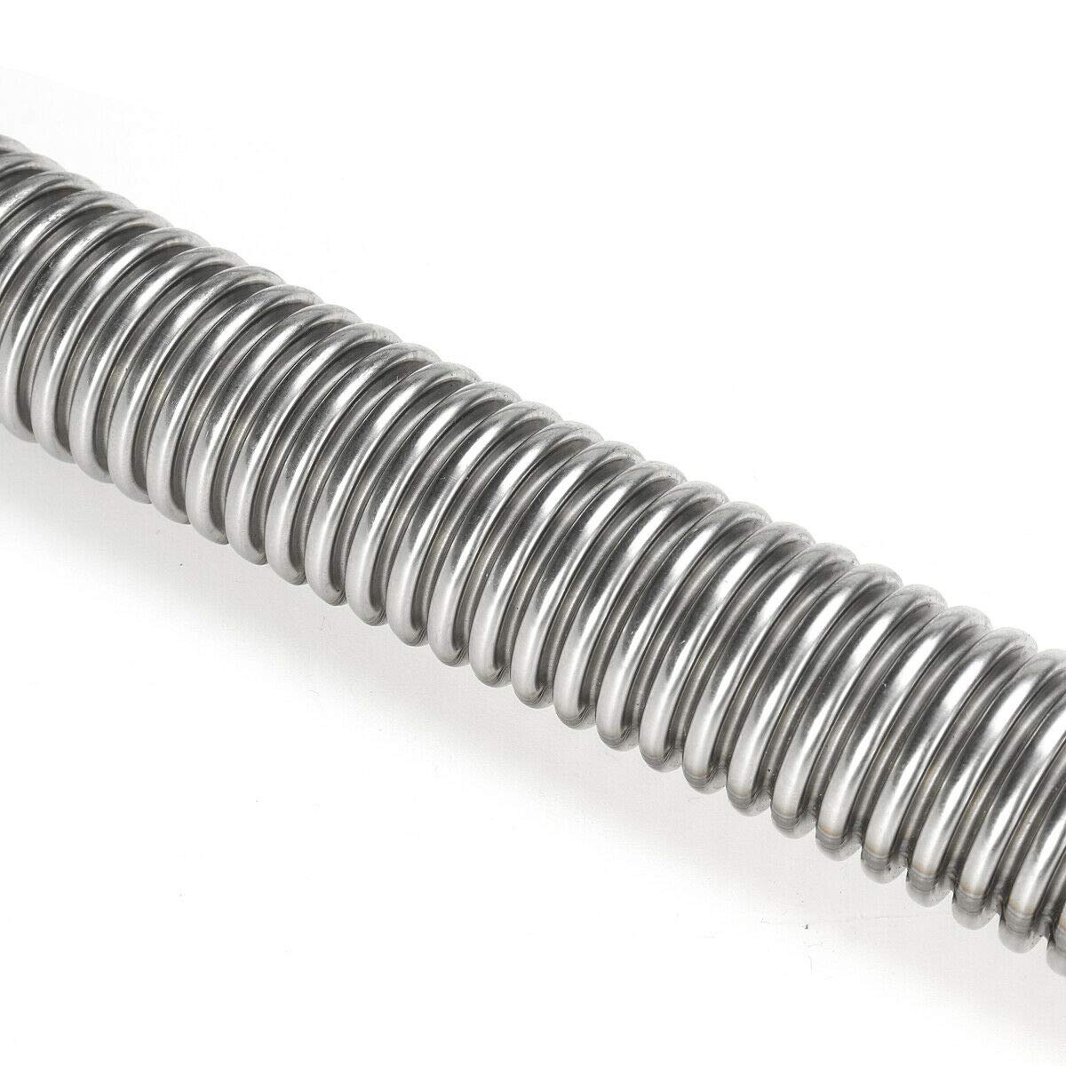 Color Tree 1 Inch Stainless Steel Exhaust Pipe Parking Air Heater Fuel Tank Diesel Gas Vent Hose Length 78 Inch