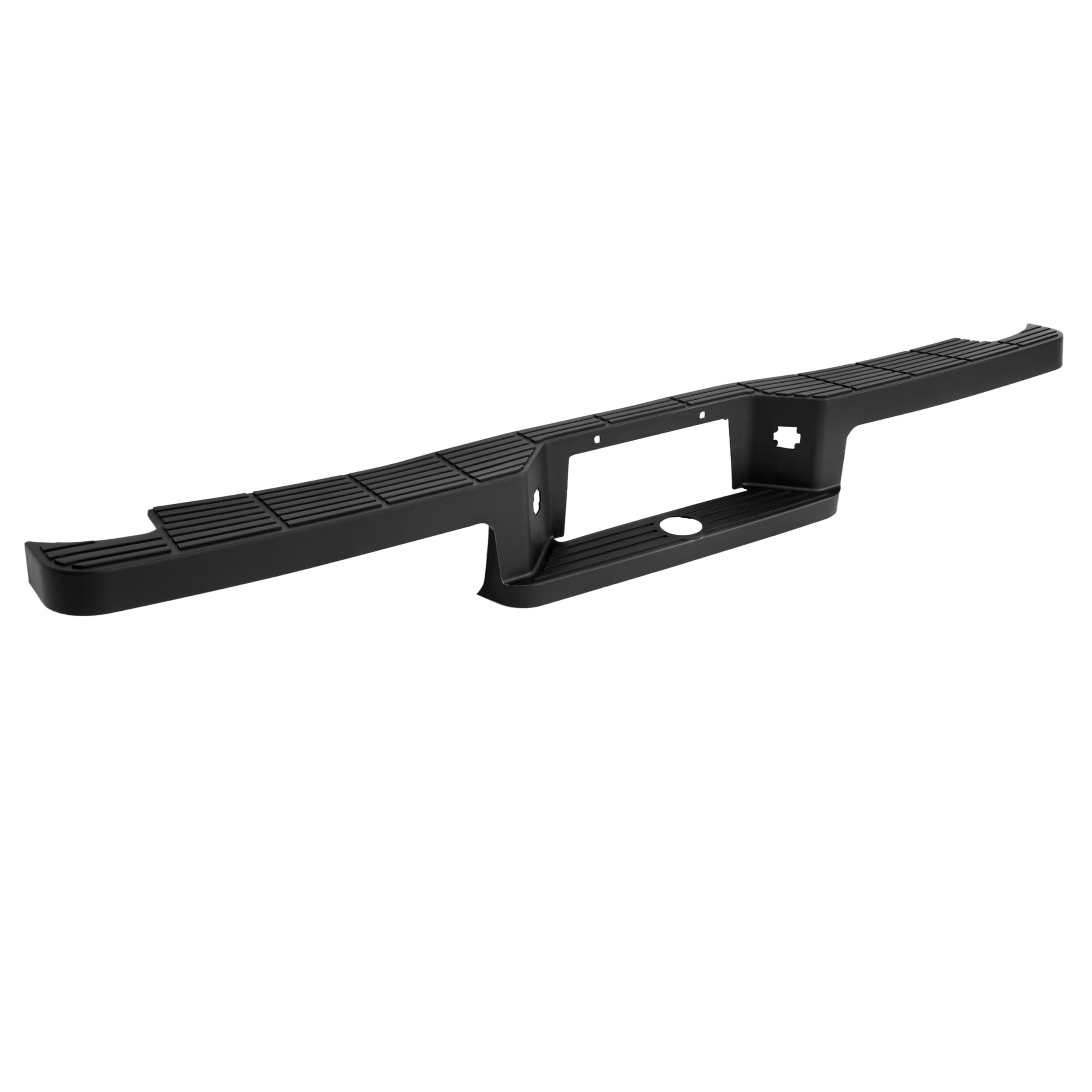 HECASA Rear Bumper Step Pad Compatible with 1993-2011 Ford Ranger Styleside And Supercrew Model Plastic Black