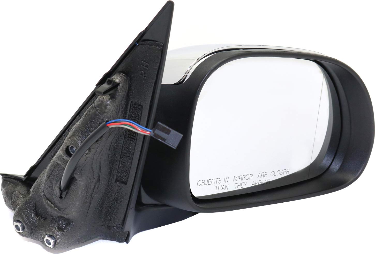 Kool Vue Mirror Passenger Side Compatible with 2011-2016 Ford F-250 Super Duty, 2011-2016 F-350 Super Duty, 2011-2016 F-450 Super Duty & 2011-2012 F-550 Super Duty Power Glass, Heated - FI1321103