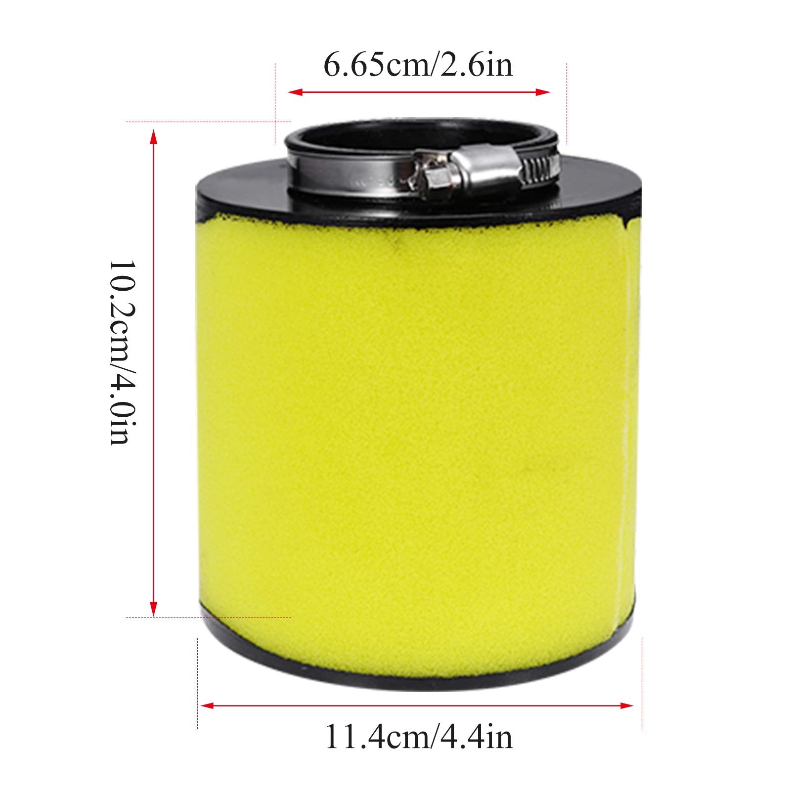 17254-HM8-000 Air Filter Cleaner Replacement for Honda TRX250TE TRX250TM 2002-2017 Sportrax TRX250EX TRX250X