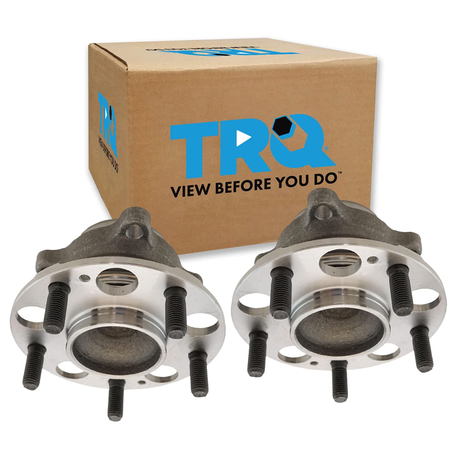 Trq Rear Wheel Hub Bearings Assembly Set Compatible With 2015-2020 Acura Tlx 2013-2020 Honda Accord