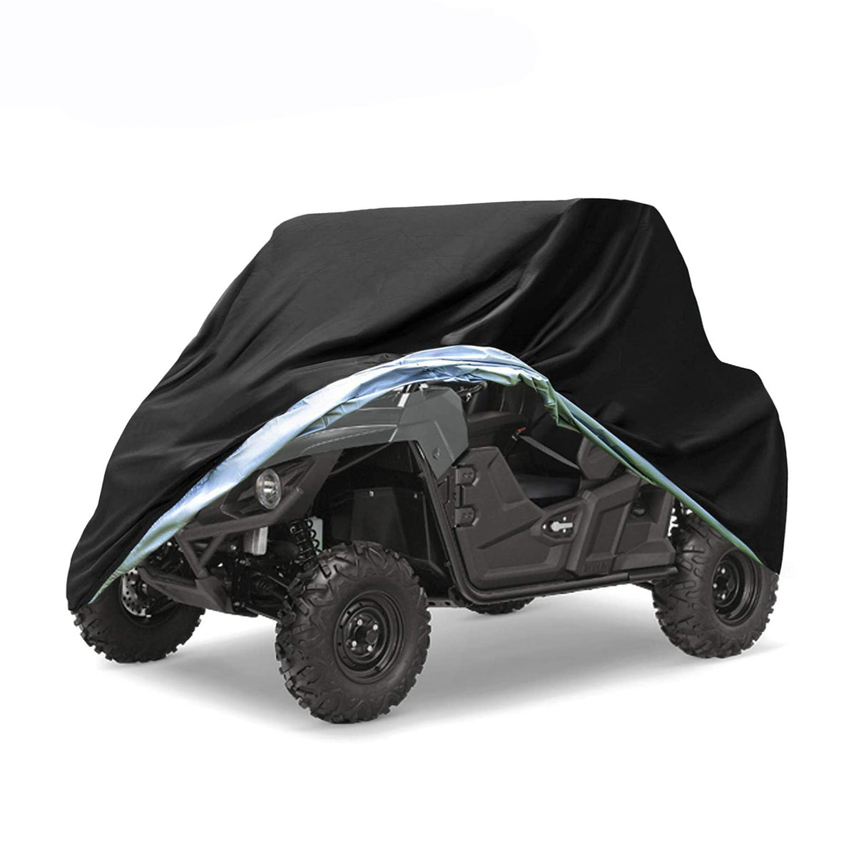 NEVERLAND UTV Covers, Side by Side Cover Waterproof 300D Heavy Duty Outdoor Storage Waterproof Black Compatible with Honda Pione