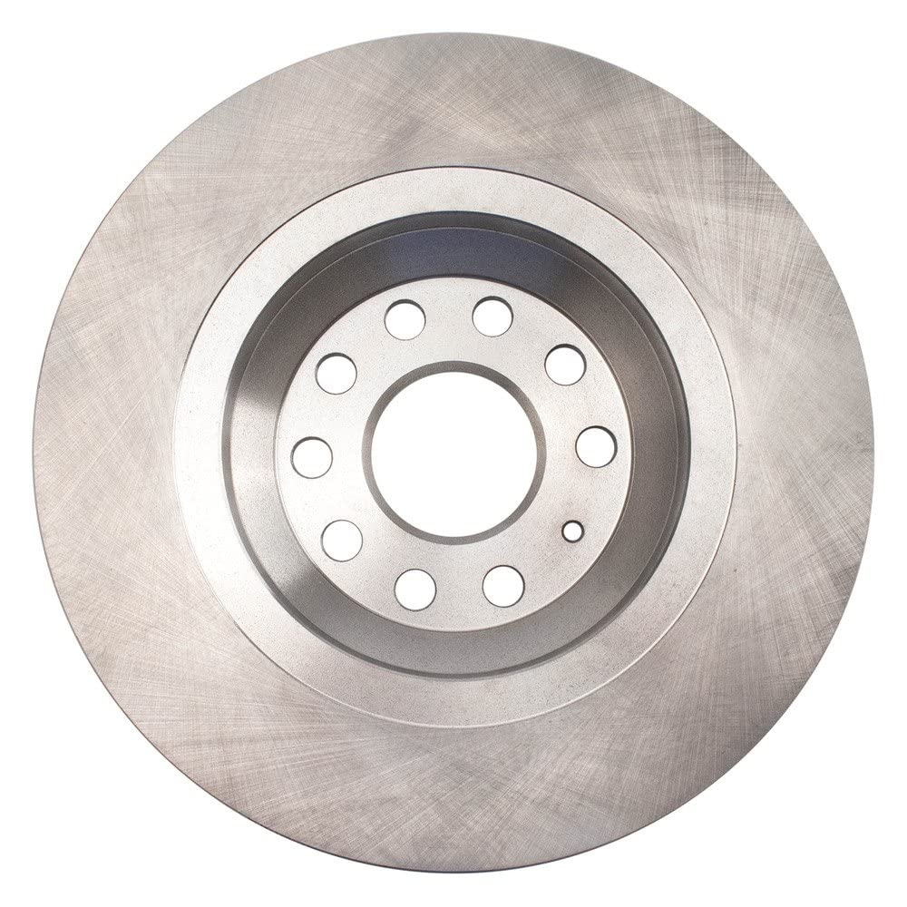 Trq Rear Replacement Brake Rotor Pair Compatible With Vw Golf Passat Gti Audi A3 S3 Tt