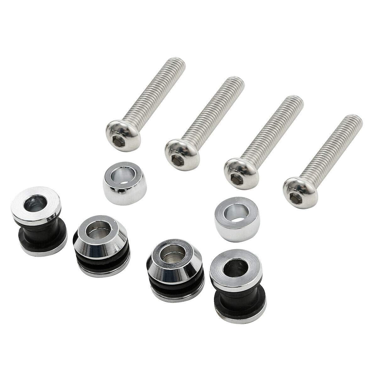 Tcmi H-D Quick Release Kit 52300285 Sissy Bar Detachable Two-Up Luggage Rack Docking Hardware Fit For Harley Street Xg500 750 2015-2020