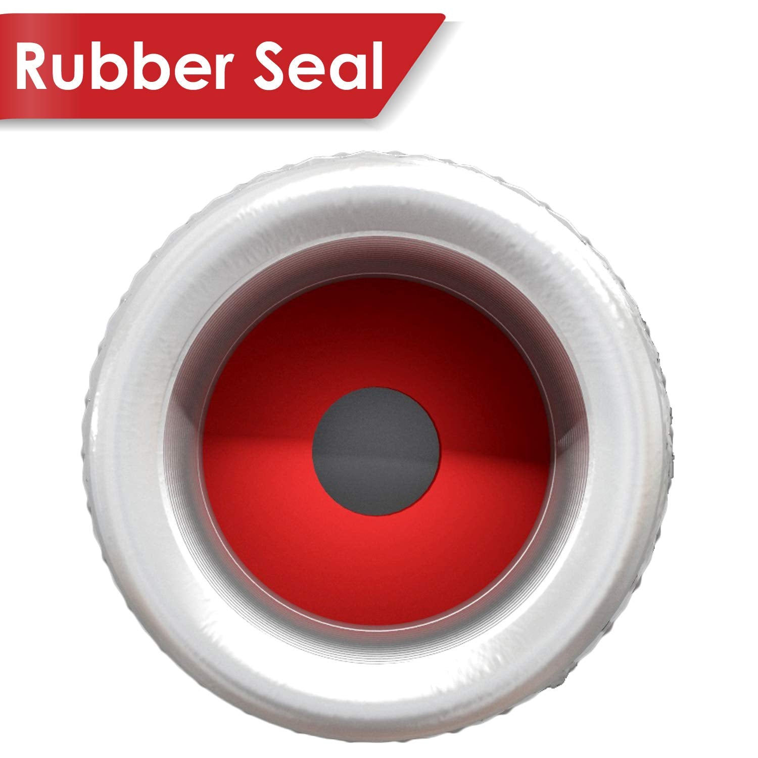 Samikiva (12 Pack) Aluminum Tire Valve Stem Caps, Metal With Rubber Ring, Dust Proof Cover Universal Fit For Cars, Suvs, Bike And Bicycle, Trucks, Motorcycles Metal (Silver (12 Pack))