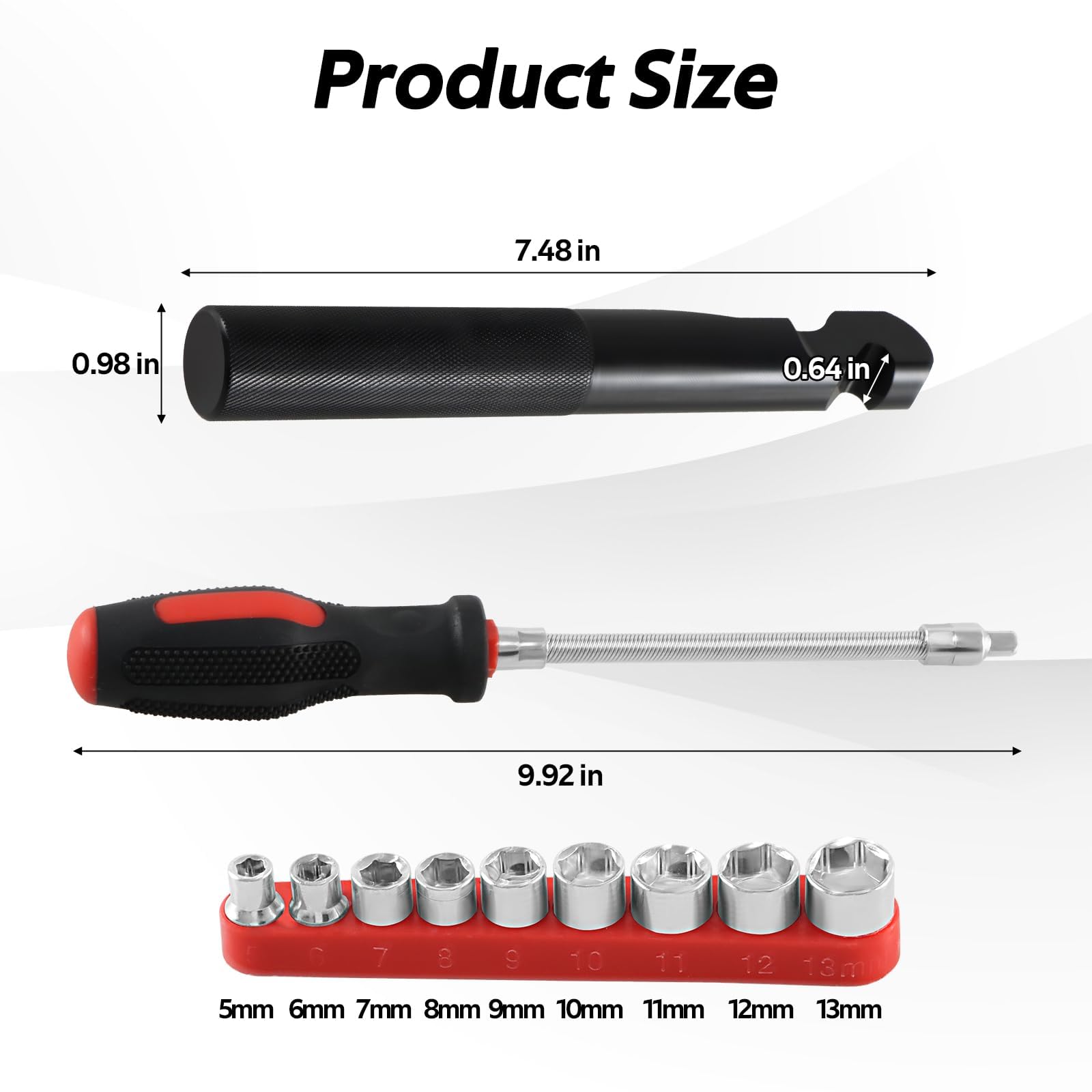 Kpalag Belt Changing Removal Tools With Clutch Cover Remove Tool Kit Compatible With Polaris Rzr 900 S 1000 Xp/Xp4 Turbo Rzr 570 800