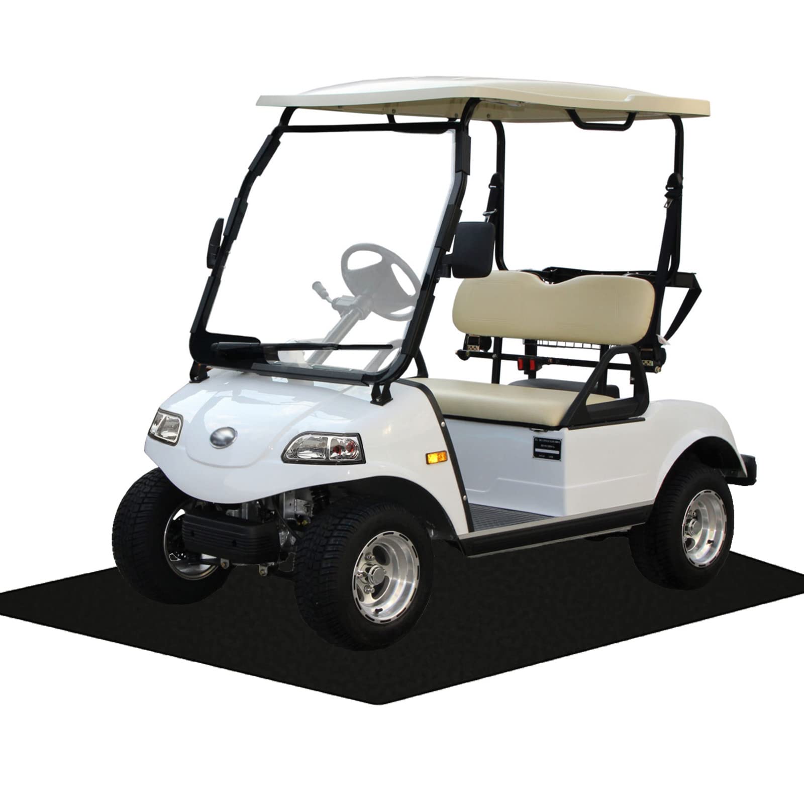 Aibob Oil Spill Mat, Garage Floor Mat Under Car, 6Ft X 8 Ft, Waterproof Backing Absorbent Pad Protects Floor, Durable, Reusable,