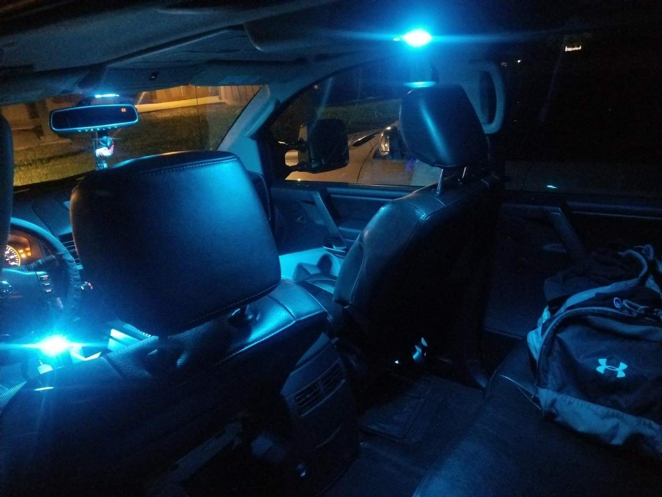 Autogine 10Pcs Error Free 194 168 175 2825 W5W T10 Led Bulbs Ice Blue Super Bright 3030 Chipset For Interior Dome Map Door Court