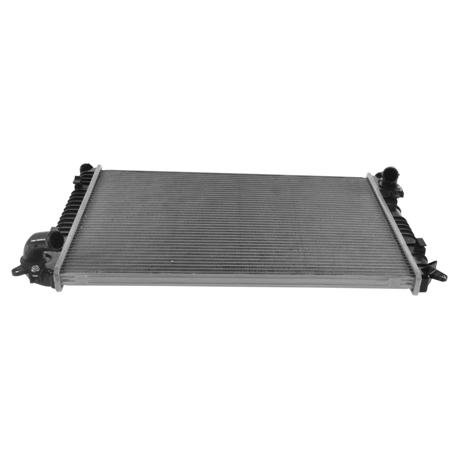 Trq Radiator Assembly Aluminum Core Compatible With 2002-2006 Mini Cooper S L4 1.6L Supercharged 2007-2008 Mini Cooper S Convert