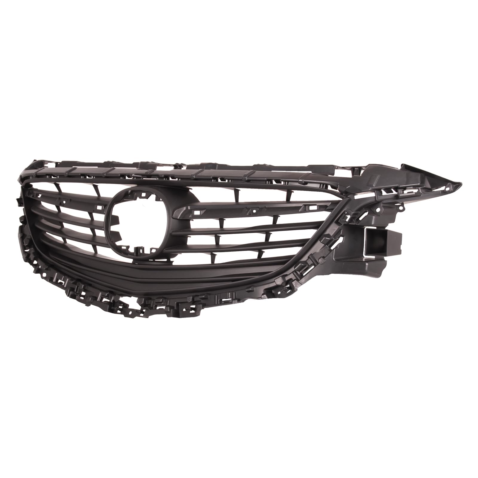 TYG (CAPA QUALITY) Front Grille Compatible with 2014-2017 Mazda 6 w/o LED Lamps, PP OEM Replacement Bumper Grill for MA1200192 G