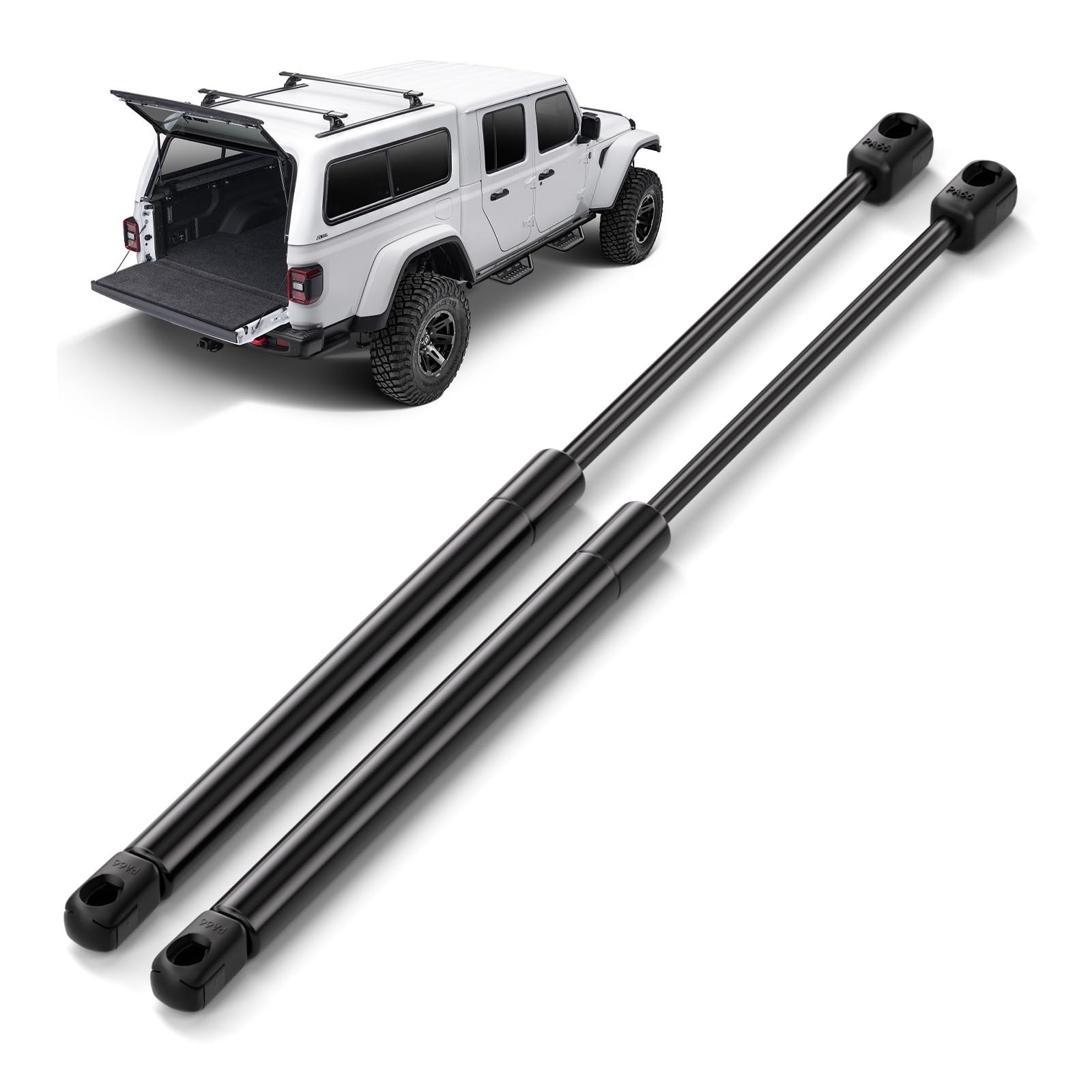 Arana Rear Window Struts For Jeep Wrangler 2007-2010, Sg214054 Rear Glass Window Shocks Lift Supports Fit Jeep Wrangler 2007-201