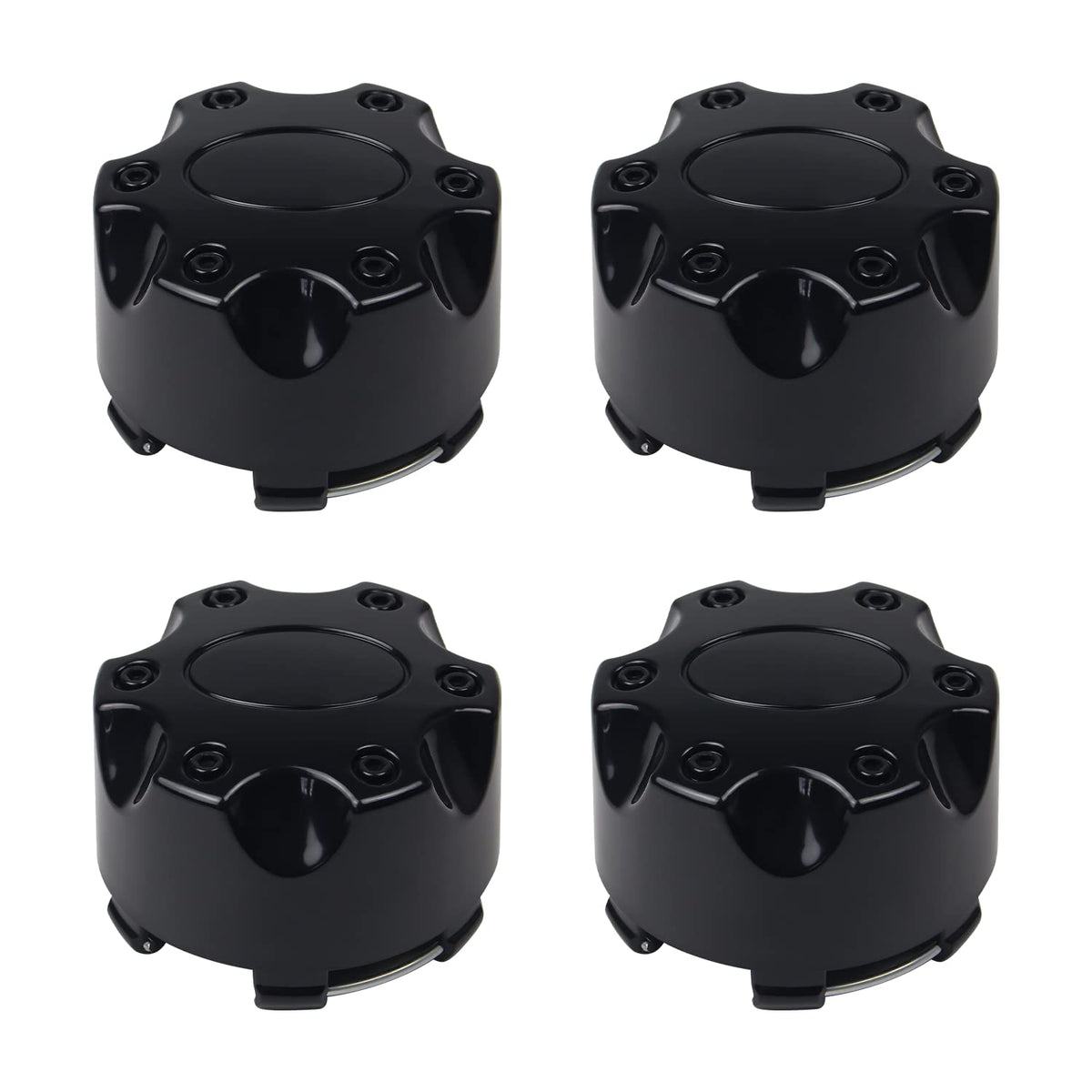 Cpowace 4Pcs Black Hub Cap Wheel Center Cap Compatible With Polaris Sportsman Ra WBCARB0854FNXFQ