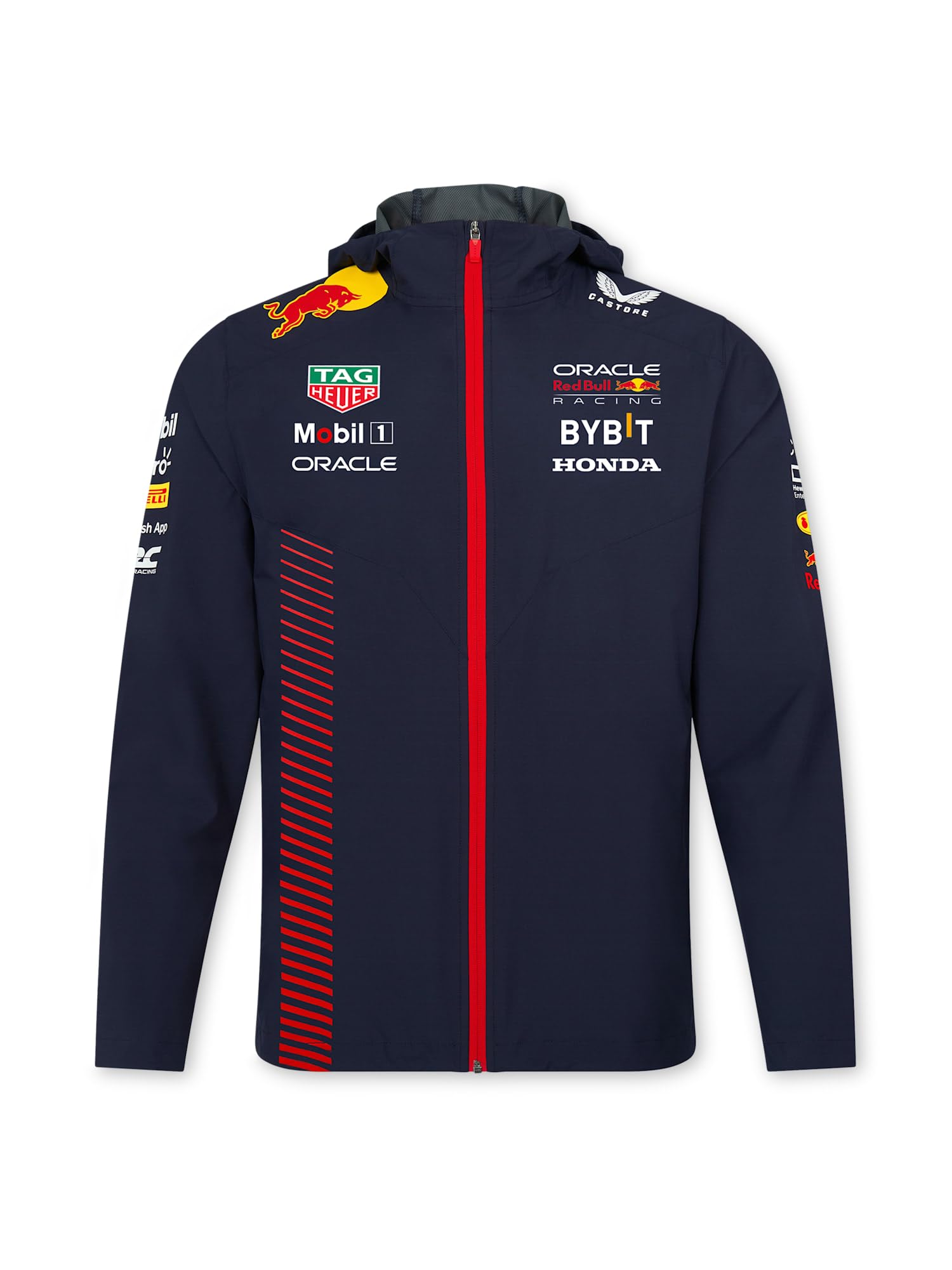Castore F1 2023 Team Rain Jacket - Large, Night Sky, Polyester Castore F1 2023 Team Rain Jacket - Large, Night Sky, Polyester