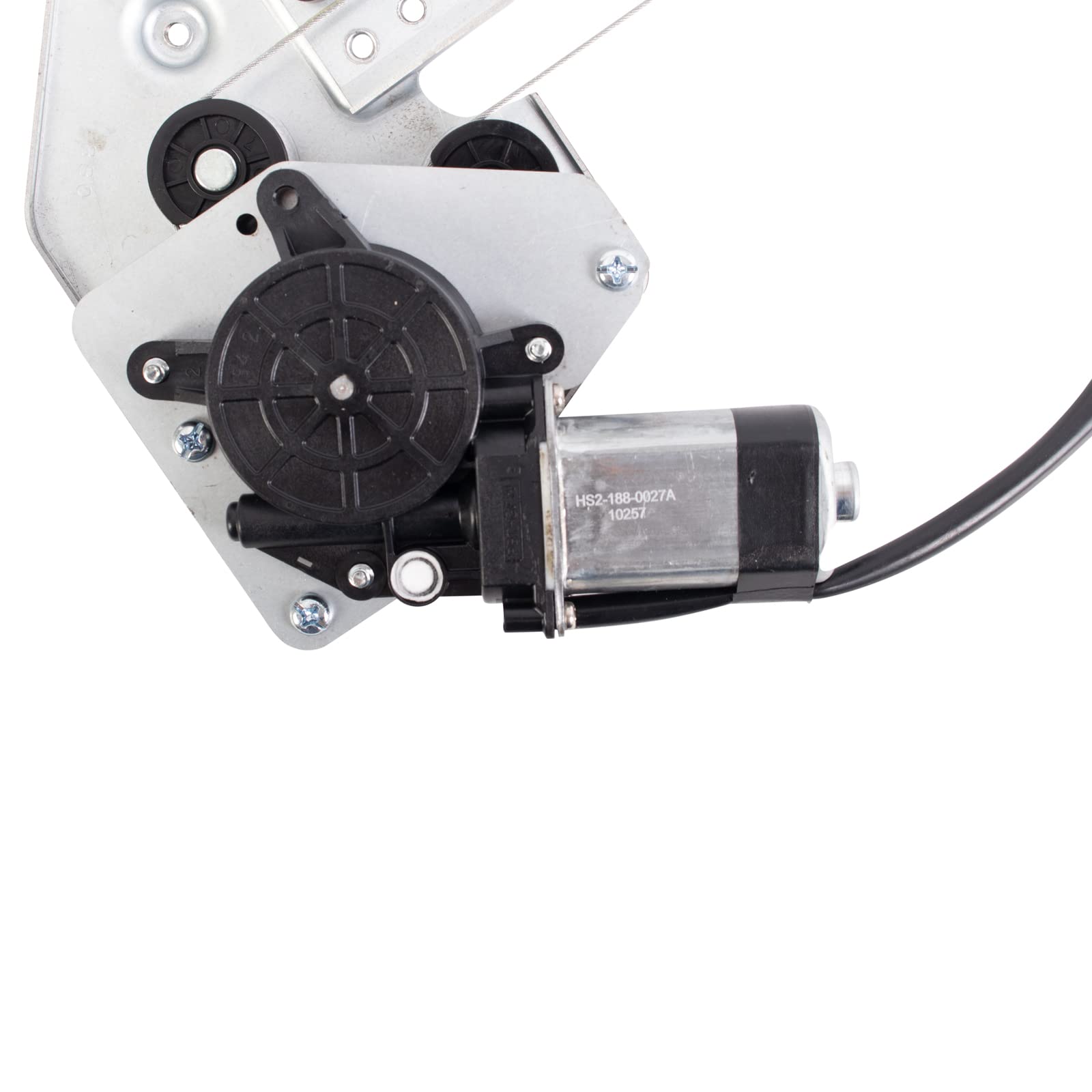 Trq Rear Right Power Window Regulator & Motor Assembly Passenger Side Compatible With 2009-2014 Acura Tl