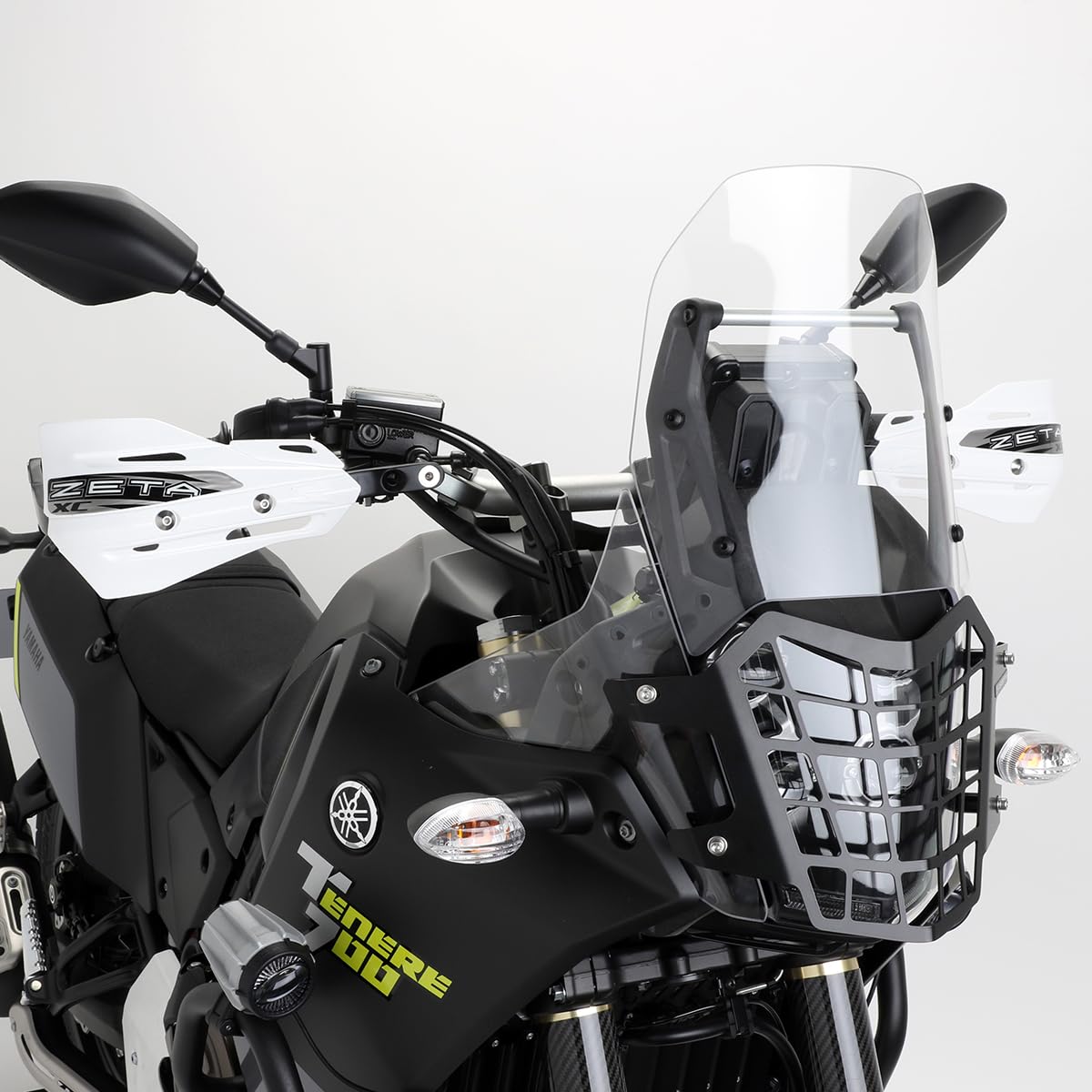 Zeta Xc Protector White Hand Shields (Pair) For Armor Handguards