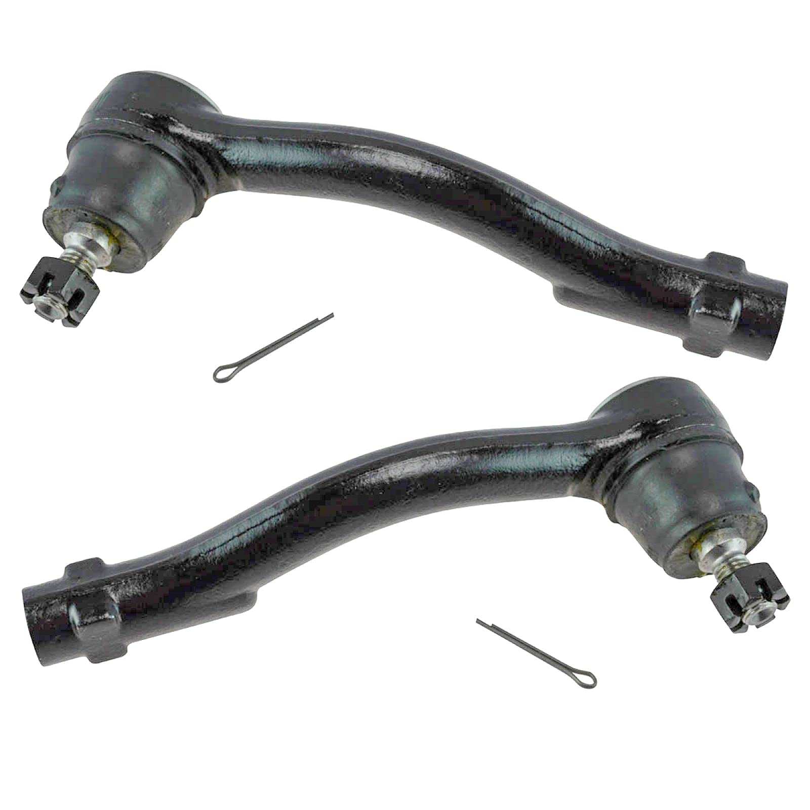 Trq Front Tie Rod Set Compatible With 2005-2009 Hyundai Tucson 2005-2010 Kia Sportage