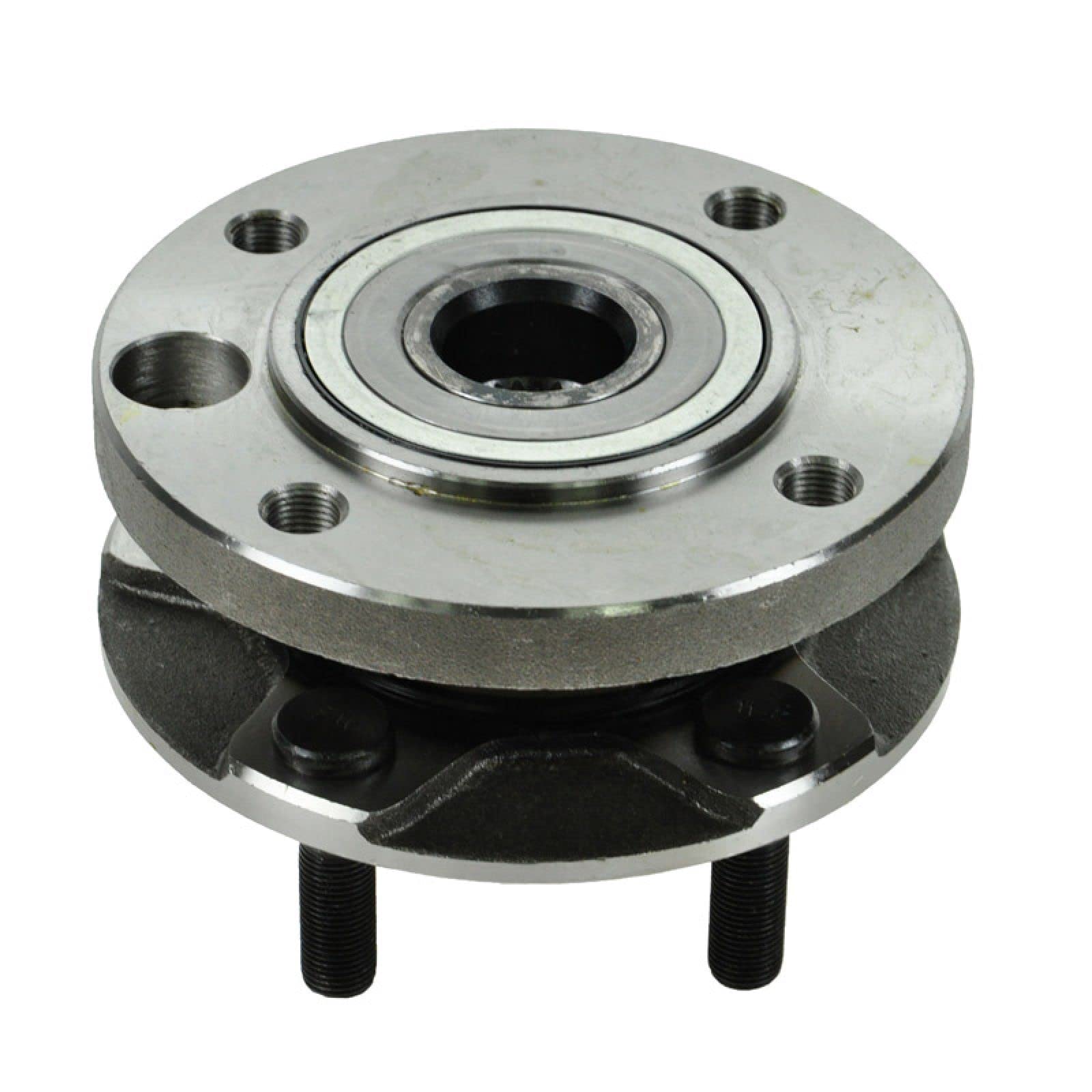 Trq Front Wheel Hub Bearings Assembly Set Compatible With 1987-1990 Dodge Dakota