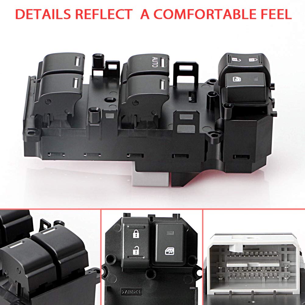 Honda Accord Window Switch 2008-2012 35750-Tb0-H01 Fit For 2009 2010 Door Switch Driver Side