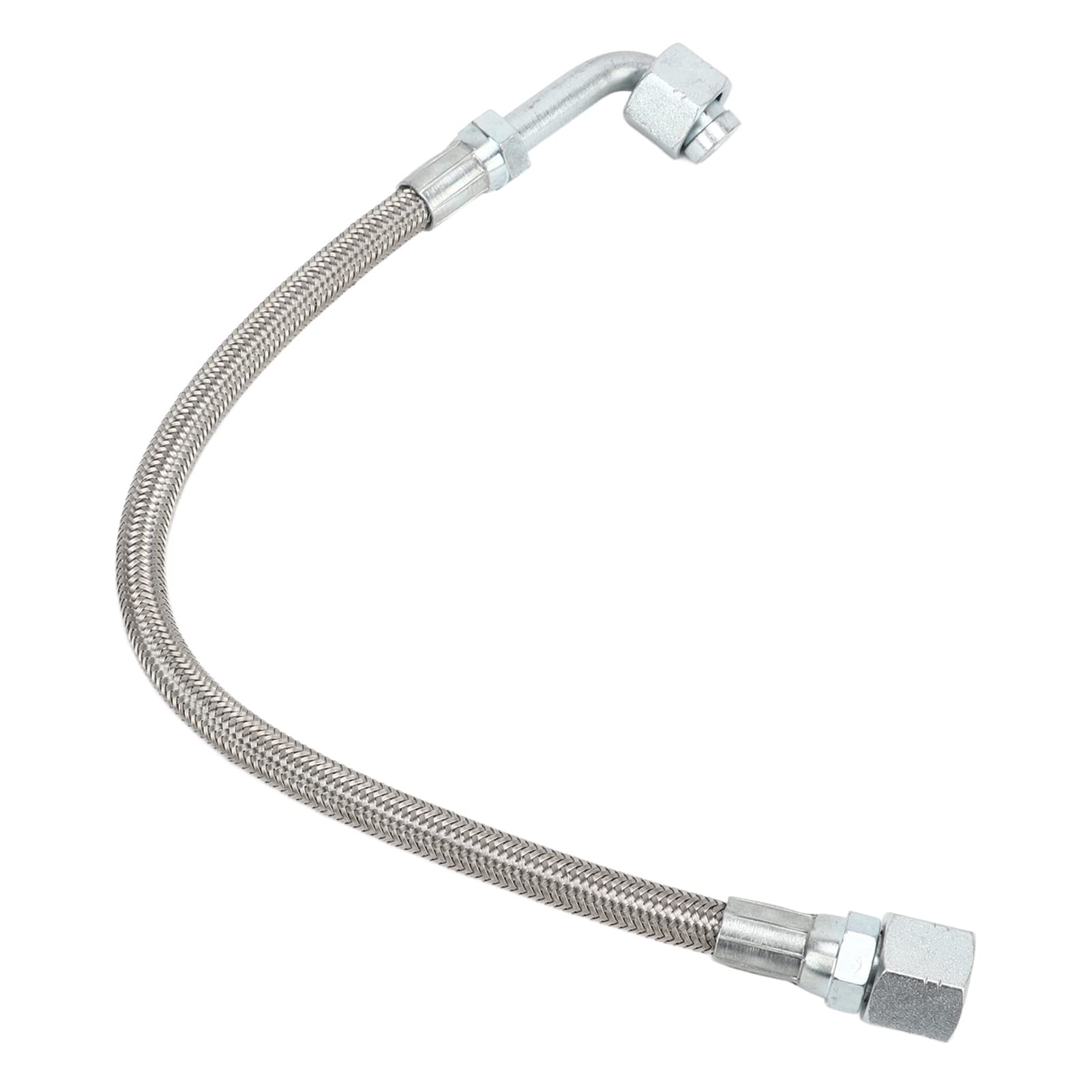 Turbo Oil Feed Line Tube, Turbo Oil Feed Line Tube 3927911 Metal Alloy Turbine Supply Pipe With Connector Replacement For 5.9L 24V 1998 2002