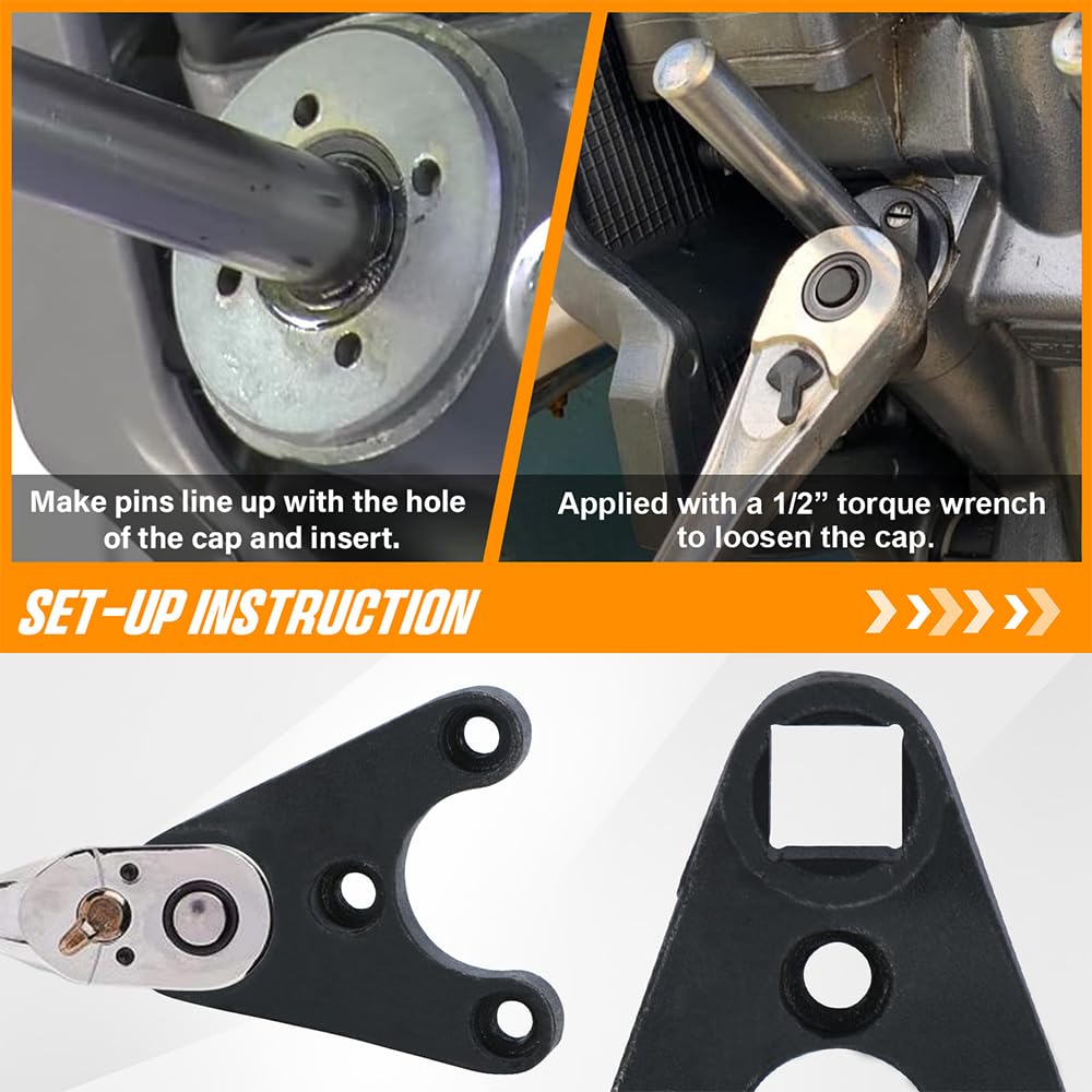 Pqy Outboard Trim Tilt Pin Wrench Tools Set Mt0004 & Mt0006 & Mt0009 Compatible With Yamaha Suzuki Johnson Evinrude