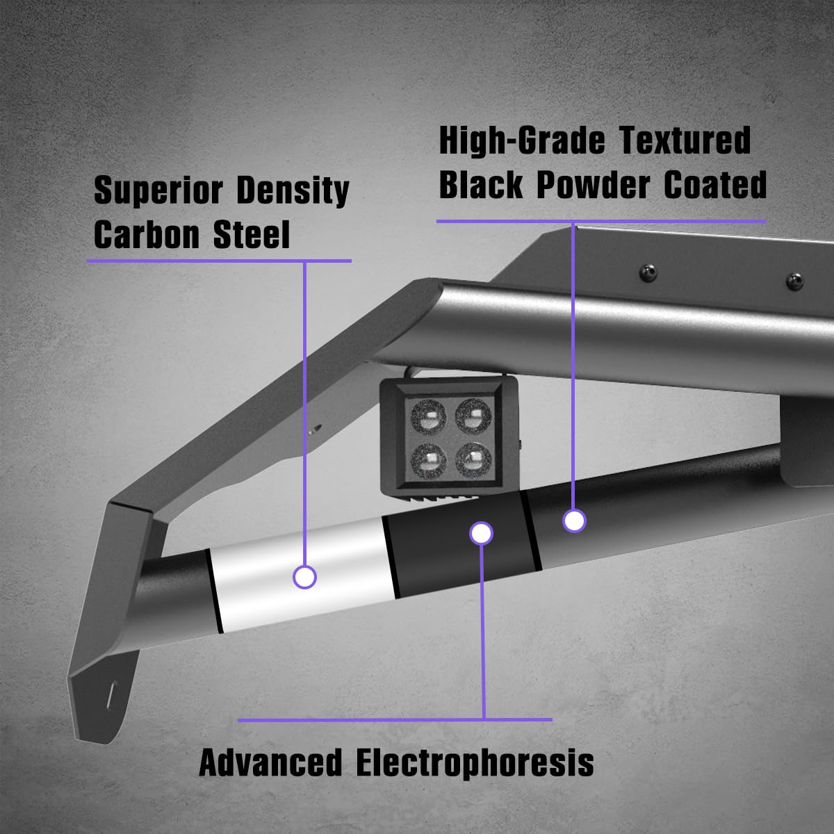 WOLFSTORM Front Bumper Compatible WIth 2013 2014 2015 2016 2017 2018 Dodge RAM 1500 Pickup 2019 2020 2021 2022 2023 2024 RAM 150