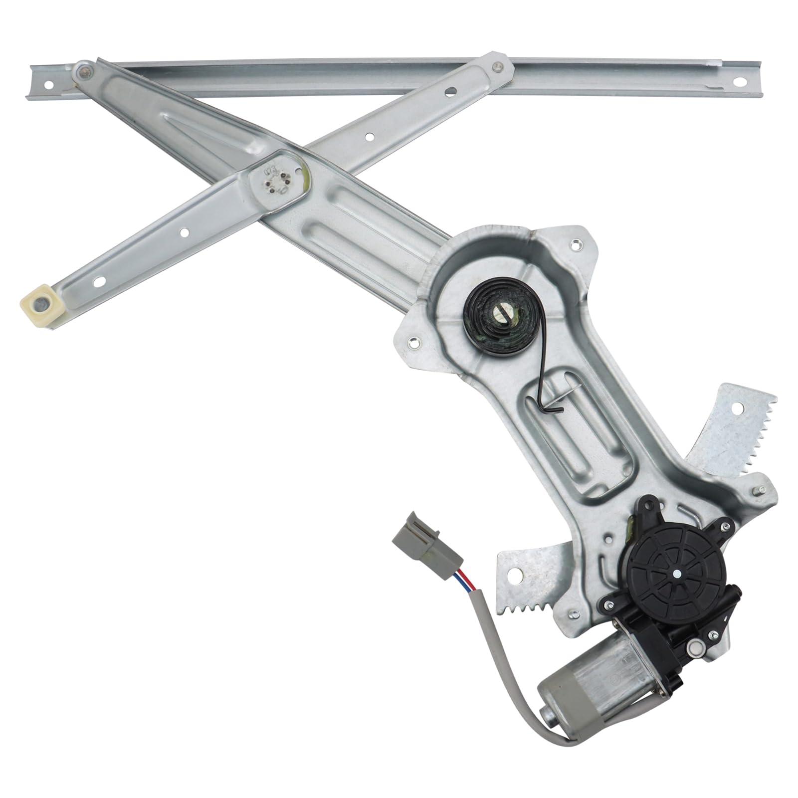 Trq Front Left Power Window Regulator & Motor Assembly Drivers Side Compatible With 1994-2004 Ford Mustang Fo1350131