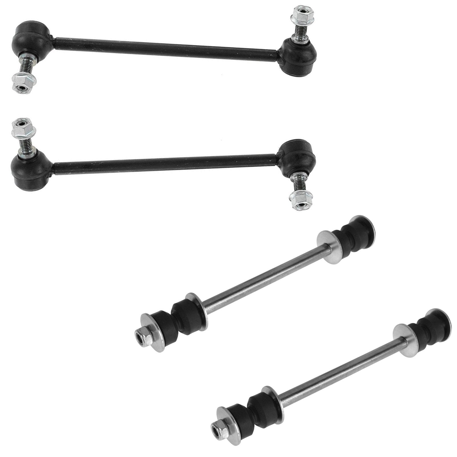Trq Front & Rear Sway Bar Stabilizer Link Set Compatible With 1996-2007 Ford Taurus 1996-2005 Mercury Sable