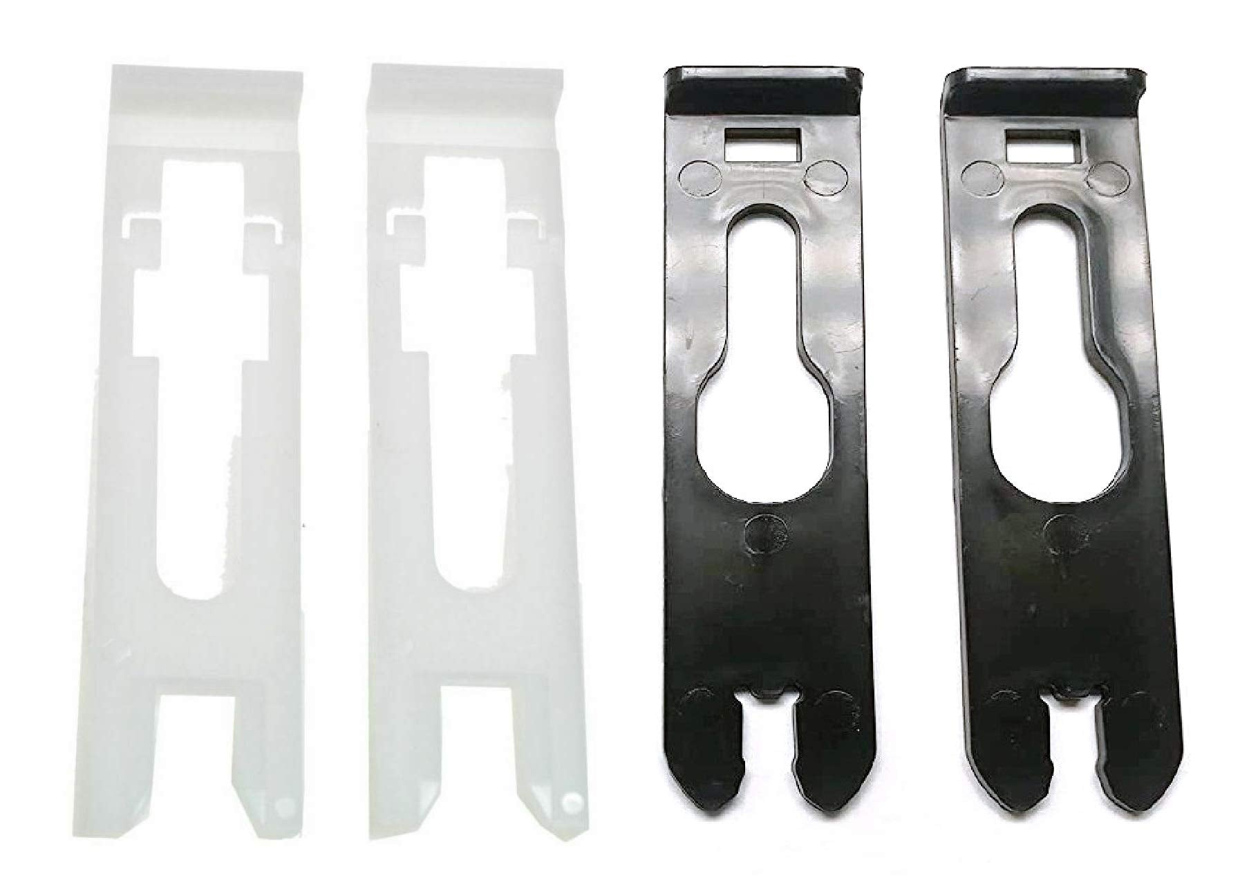 Jsp Manufacturing 4 Pack Assortment Headlight Retaining Clips 2 Pack Of Each Oem # 10298115+15734237
