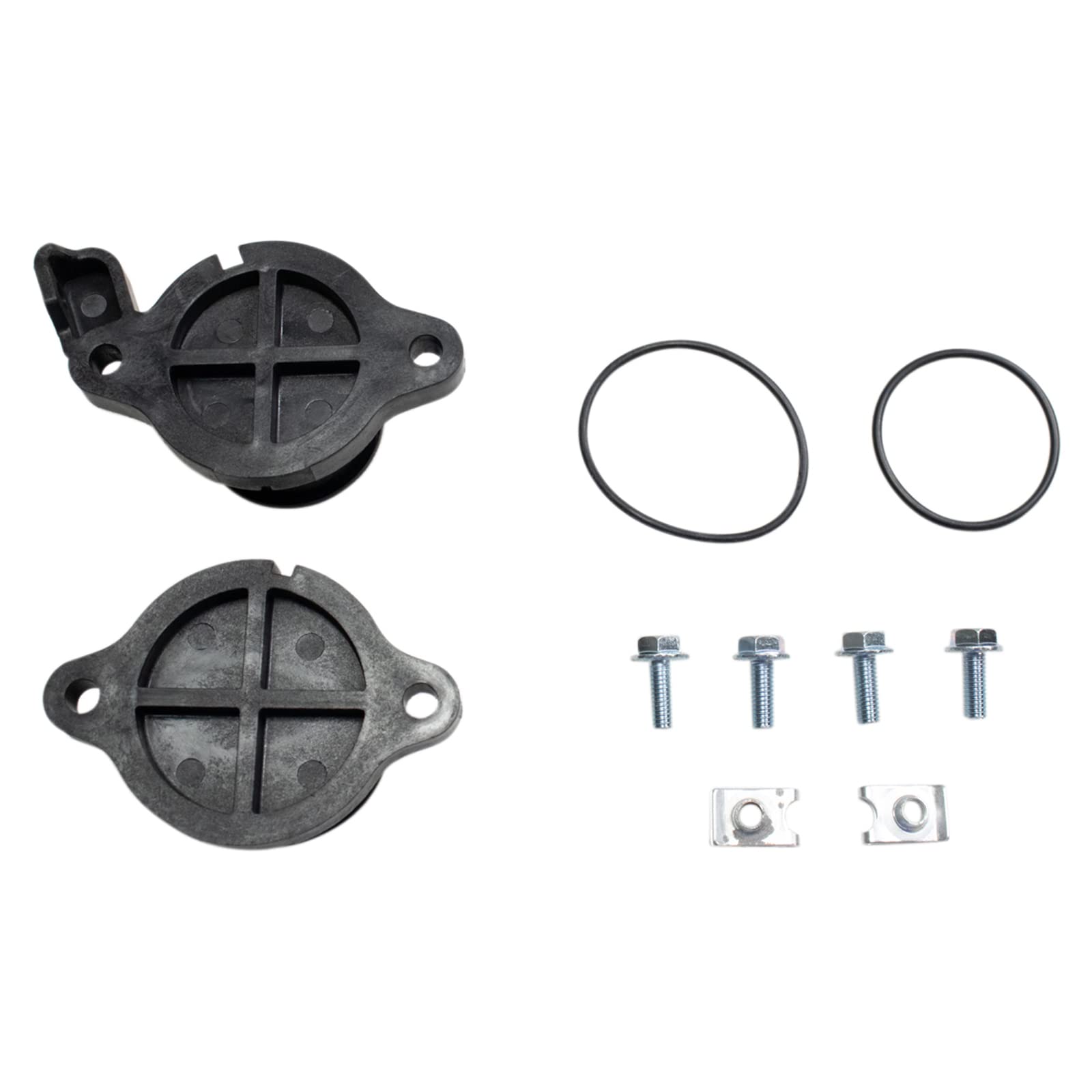 Trq Radiator Assembly Aluminum Core Compatible With 11-16 Ford F-250 Super Duty F-350 Super Duty F-450 Super Duty F-550 Super Du