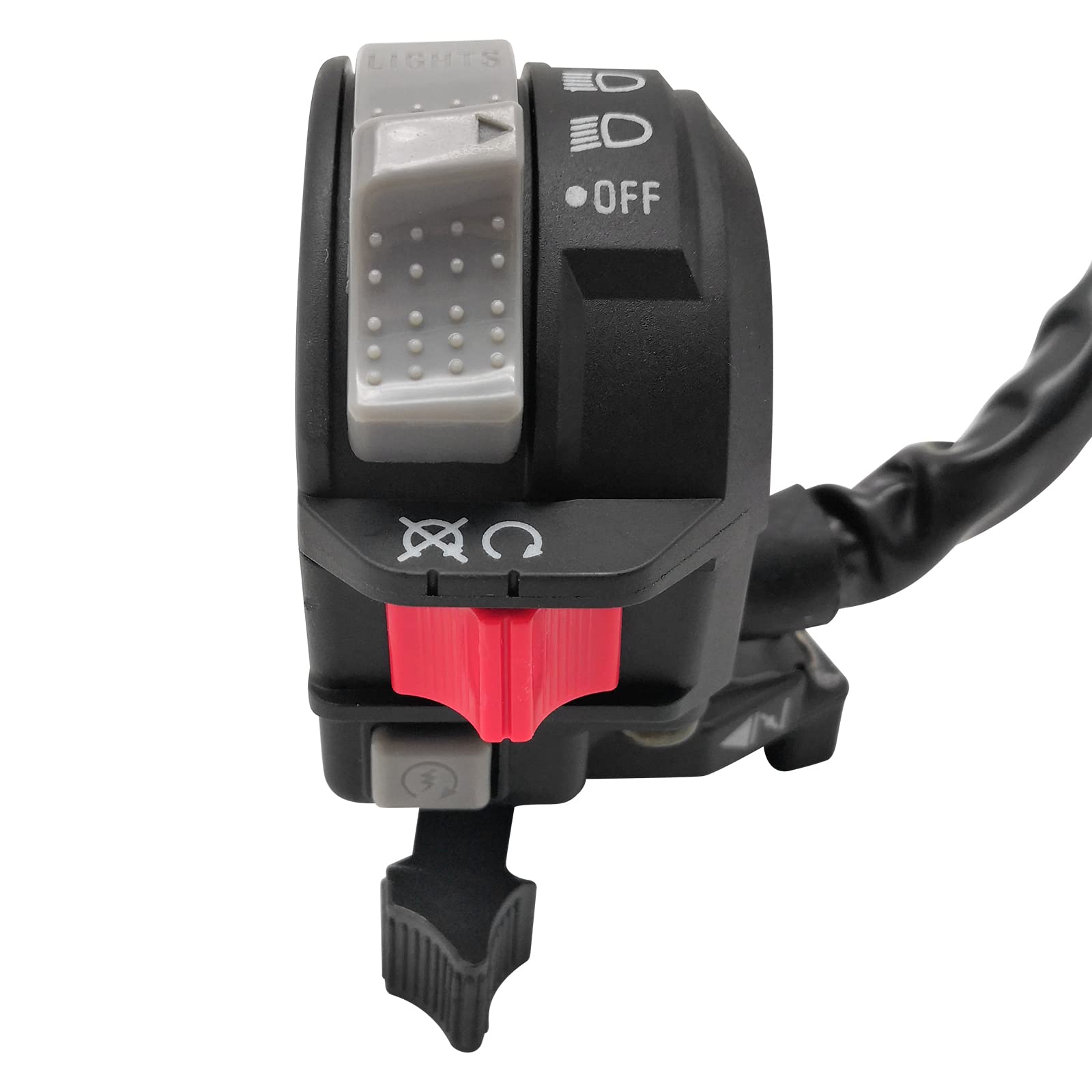 Control Switch Button Engine Start Run Off Headlight for Yamaha ATV Big Bear 250 400 Bruin 250 350 Grizzly 350 400 660 Kodiak 40