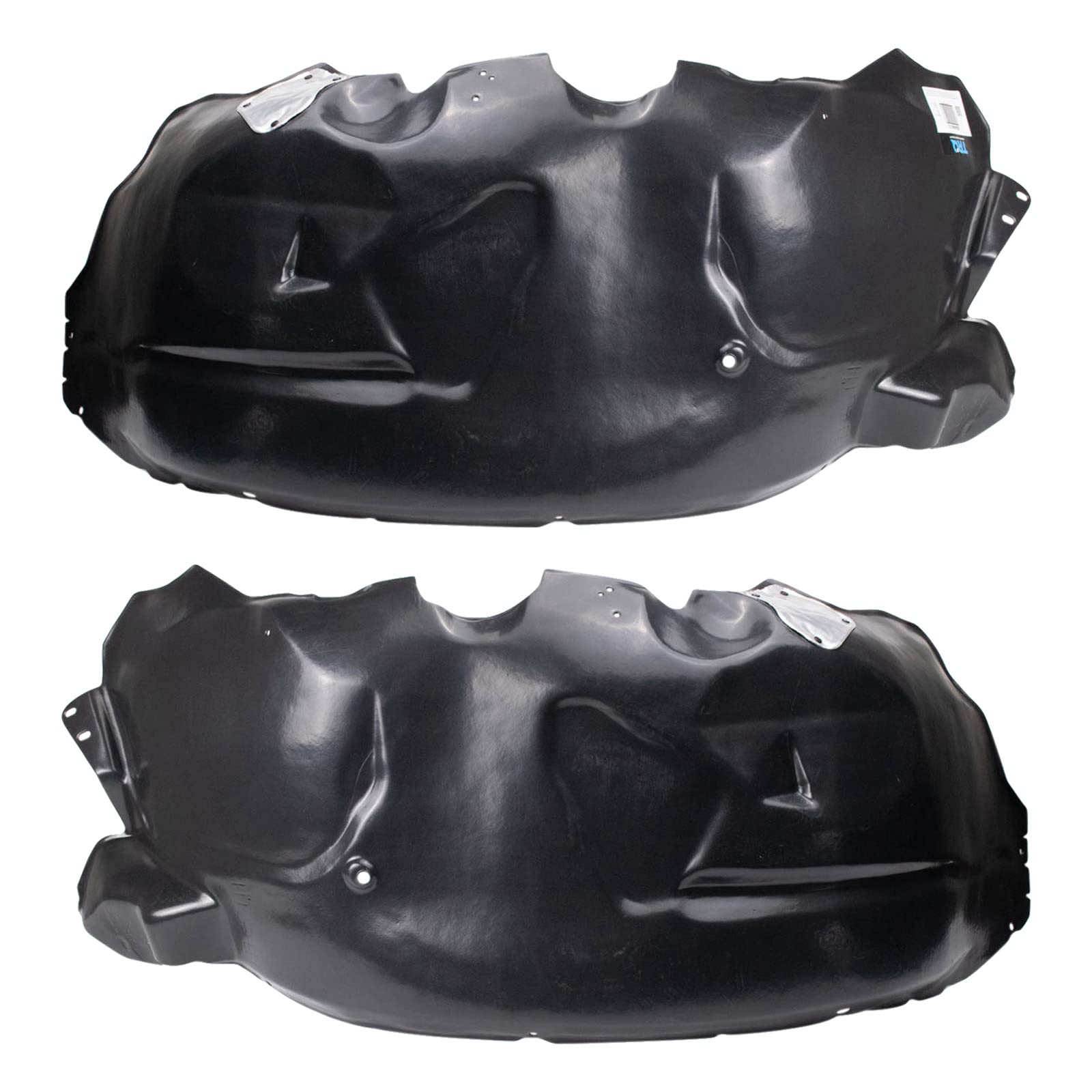 Trq Front Inner Fender Liner Set Compatible With 2004-2008 Ford F-150 Fo1248125 Fo1249125