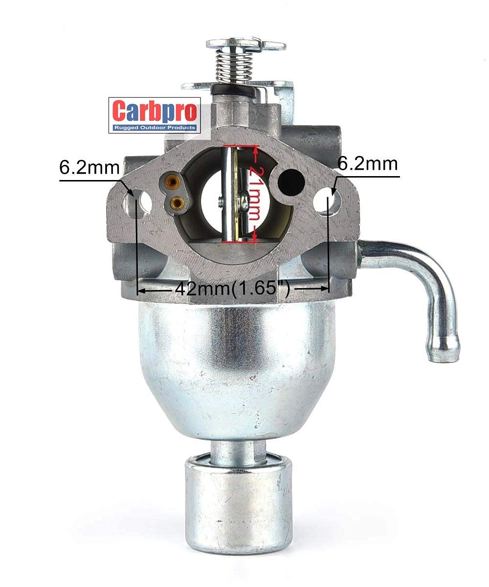 Carbpro Carburetor 0D8332 with Gaskets for Generac Generator Model 04700-0 GN220 RV C-7107