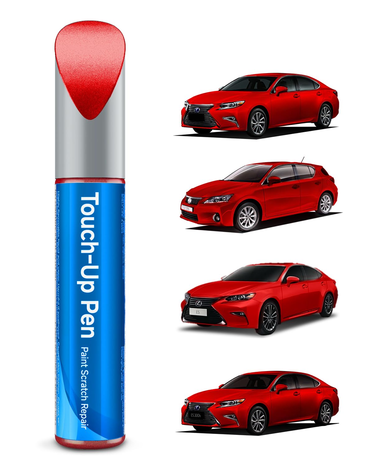 TESLAUNCH 3R1 Matador Red Mica Touch Up Paint Compatible with Lexus Exact Match Touch Up Paint Car Scratch Repair