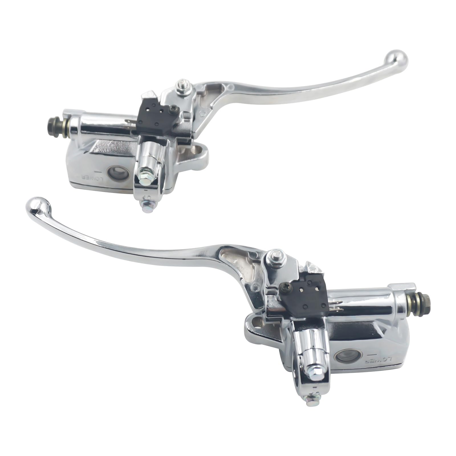 Triumilynn 7/8'' 22Mm Brake Clutch Master Cylinder Replacement For Hon-Da Ya-Ma-Ha Su-Zu-Ki Kawa-Saki Motorcycle, 7/8 Inch Brake