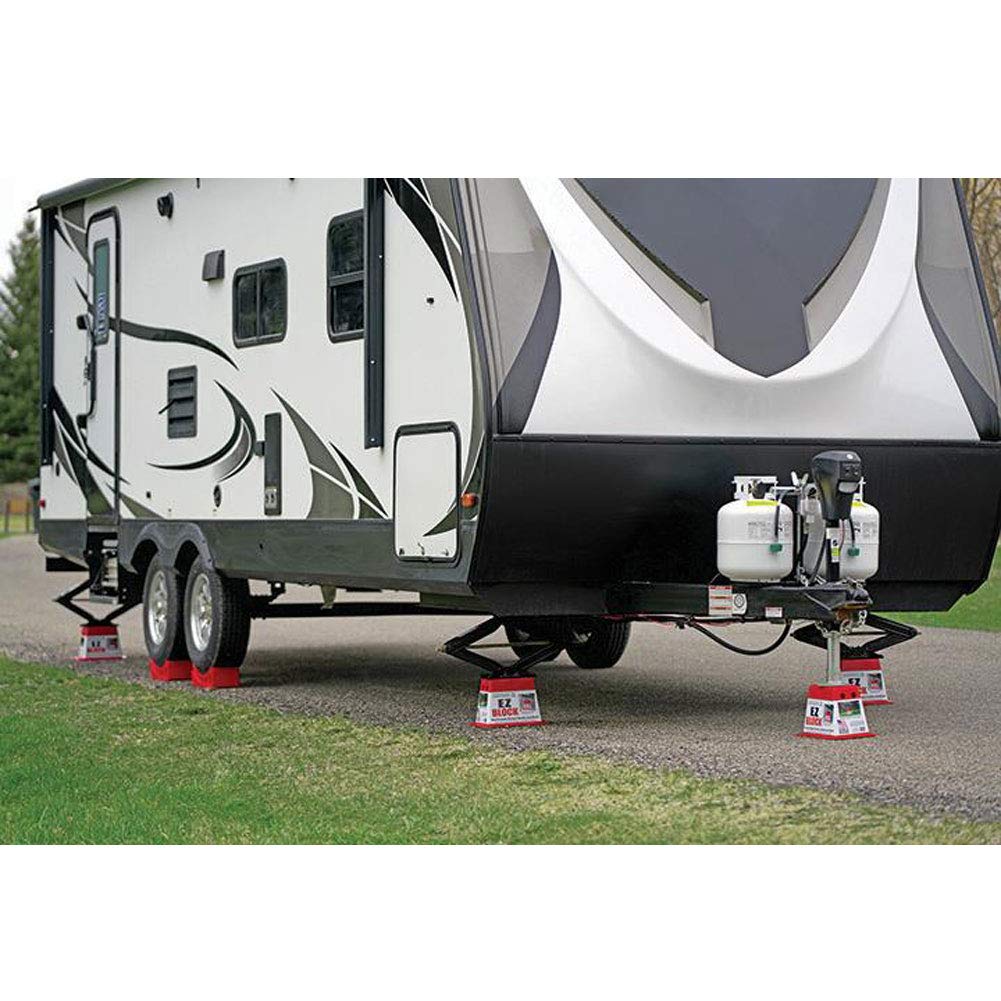 Andersen Hitches | Rv Accessories | 5-Pack Trailer Ez Jack Blocks Leveling System | Rv Stabilizer Stands | Heavy Duty Camper Lev