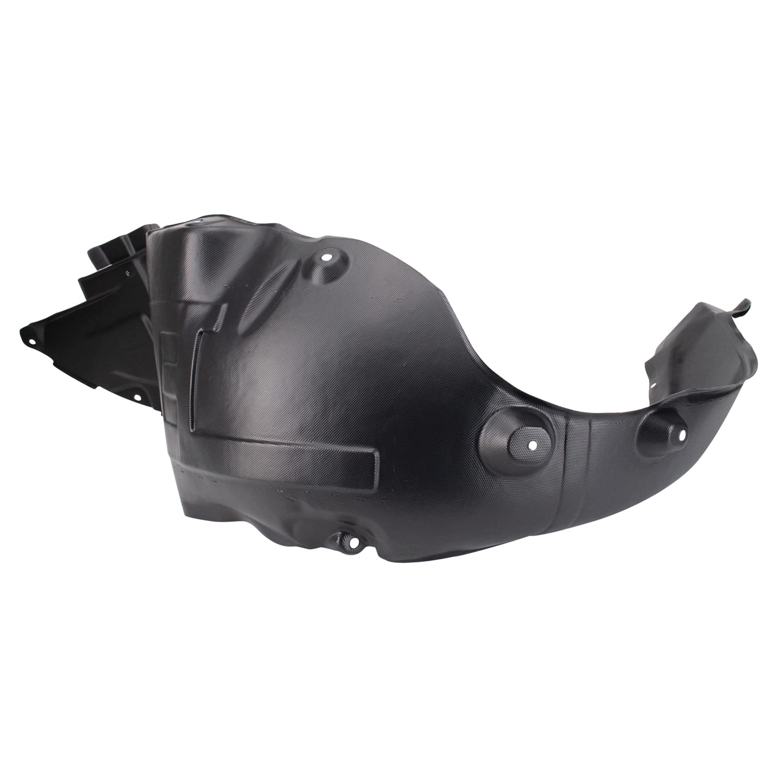 TRQ Front Left Inner Fender Liner Black Drivers Side Compatible with 2011-2013 Kia Optima KI1248125