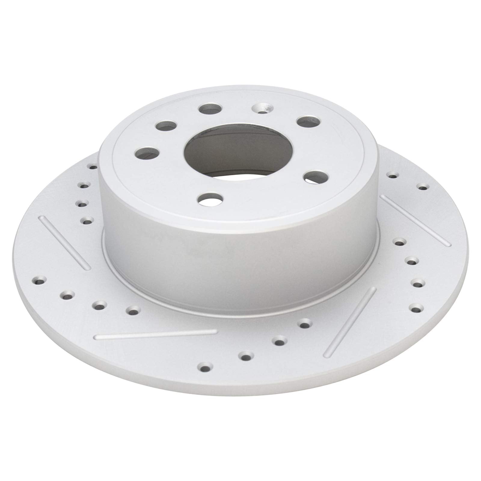 Trq Rear Performance Brake Rotor Drilled Slotted Pair Set For Saab 9-3/900 / Saturn L100 / L200 / L300 / Ls / Ls1 / Ls2 / Lw1 /