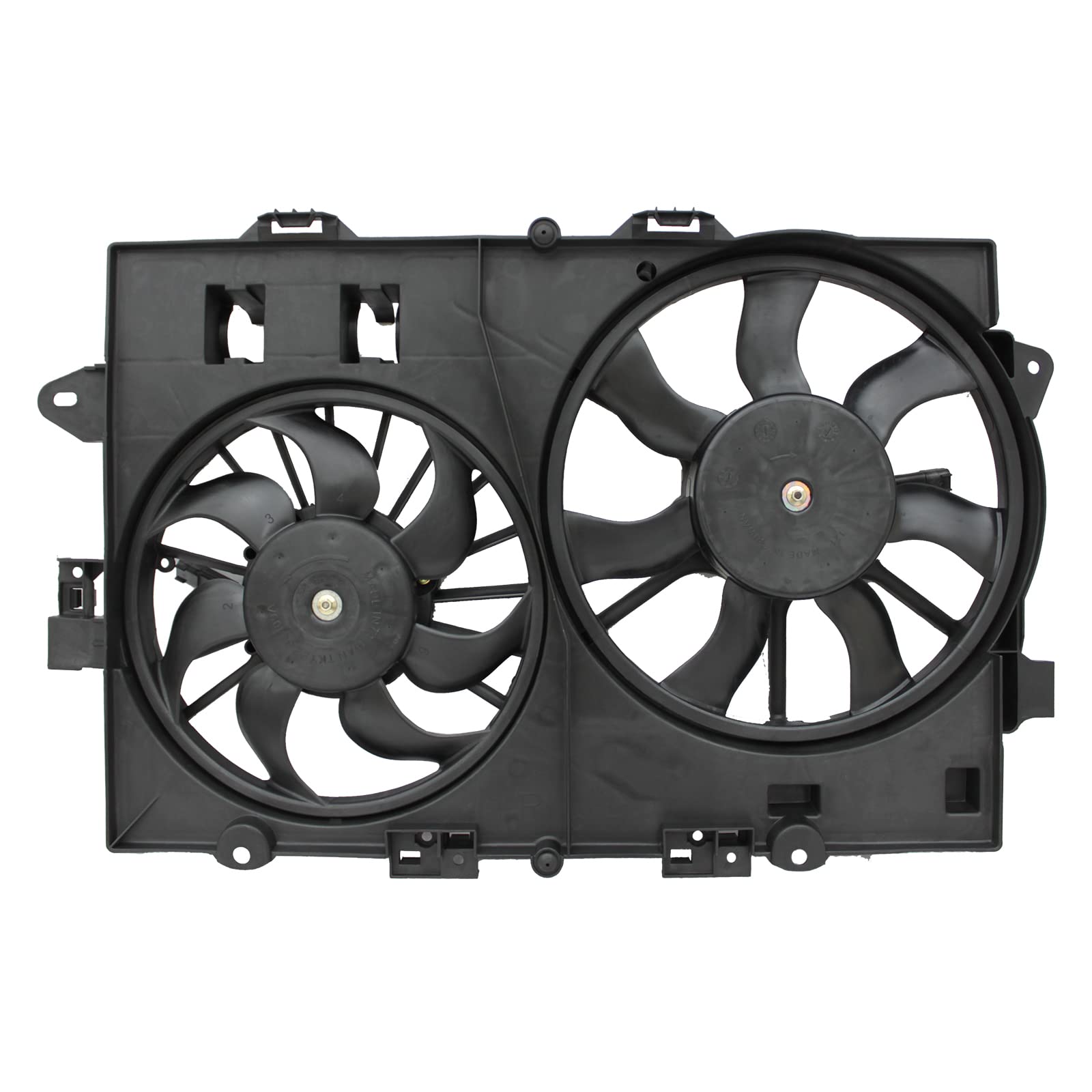 TYG OE Replacement(CAPA Quality) Cooling Fan Extra Silent for Chevrolet Equinox/Pontiac Torrent 06-08 3.4L | OE No. 19129816 | P