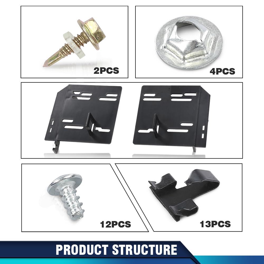 Pit66 Black Dash Board Bezel Cover With Vent Compatible With Dodge Ram 1500 1998-2001/Fit Dodge Ram 2500 3500 1998-2002 Car Radi