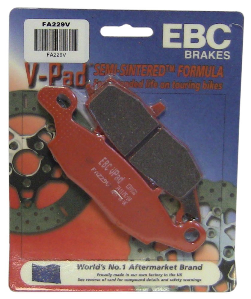 Ebc Brakes Fa229V Semi Sintered Disc Brake Pad