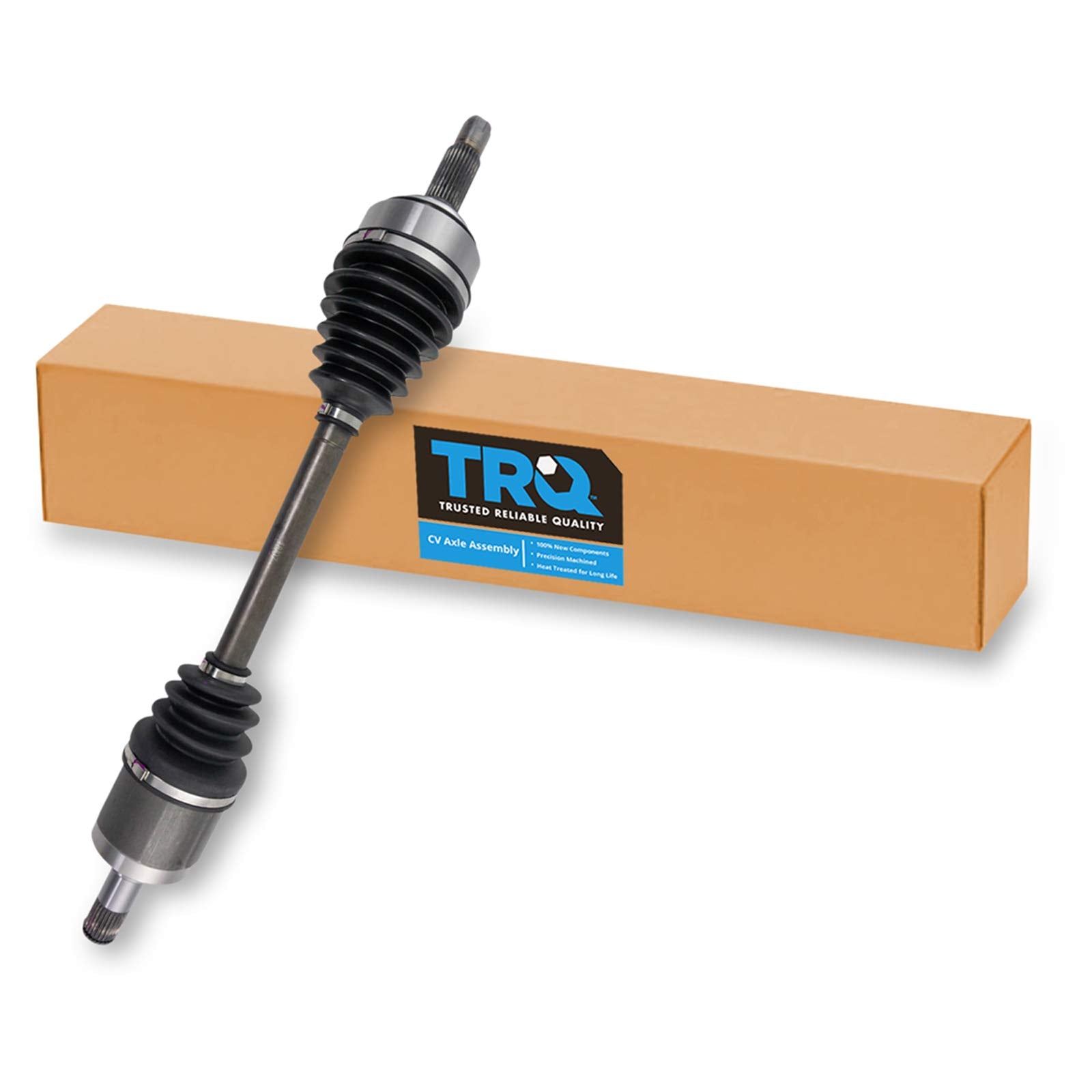 Trq Front Left Cv Axle Shaft Assembly Drivers Side Compatible With 2004-2008 Acura Tsx
