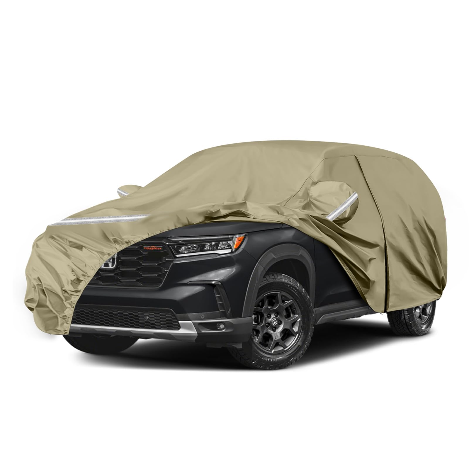 Waterproof Car Covers Replace for 2002-2025 Honda Pilot, Multilayer Heavy Duty with Cotton Liner All Weather Custom-fit Car Cove