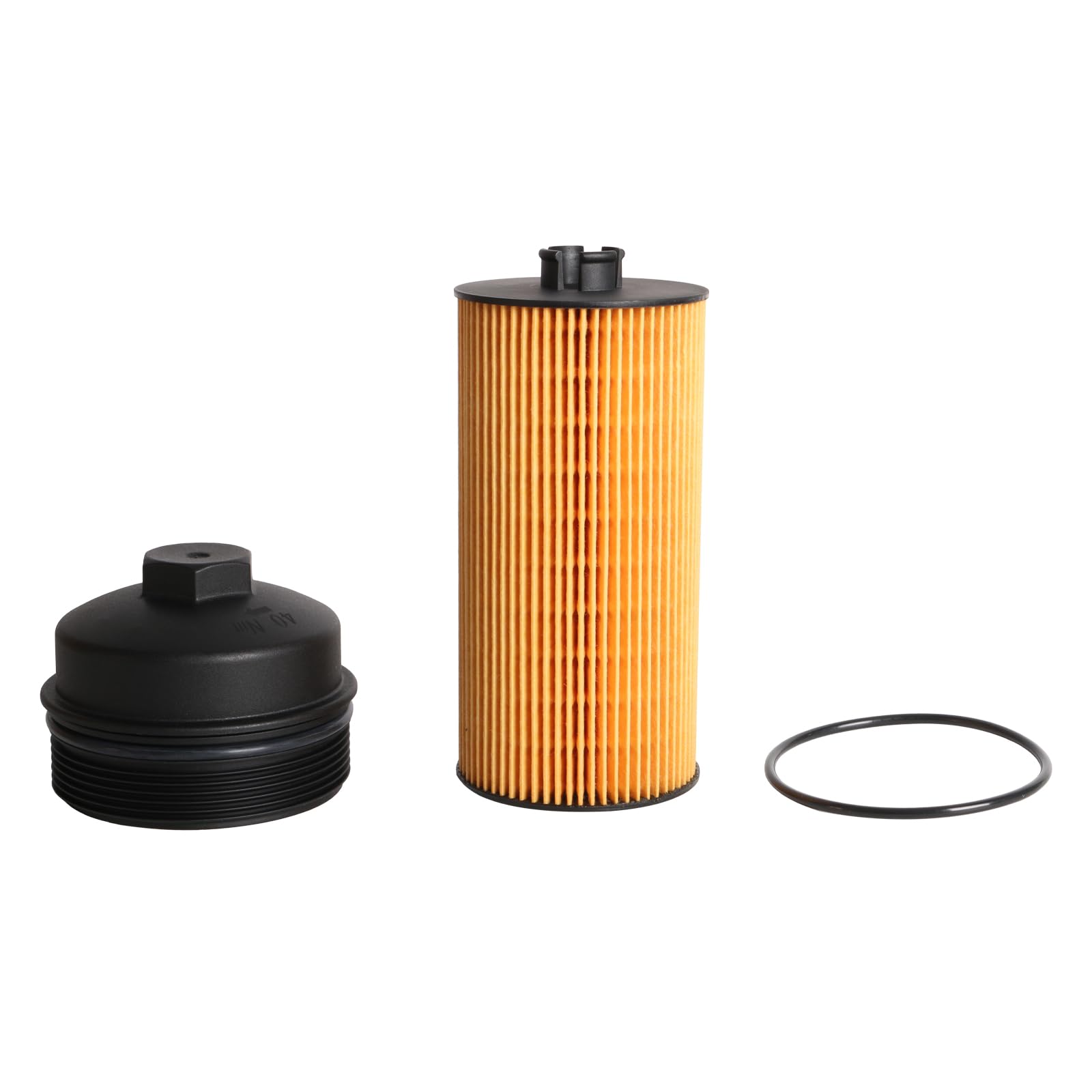 FL2016 & EC781 Oil Filter Cap Set Fit for Ford Motorcraft F250 F350 F450 F550 Super Duty 6.0L 6.4L Powerstroke, for Excursion 20