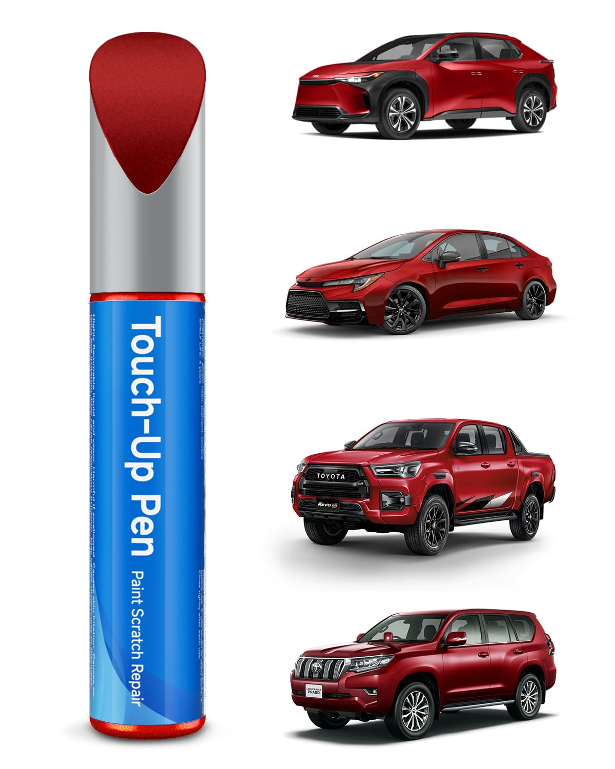 3R3 Barcelona Red Pearl Touch Up Paint Compatible with Toyota Exact Match Touch Up Paint Car Scratch Repair