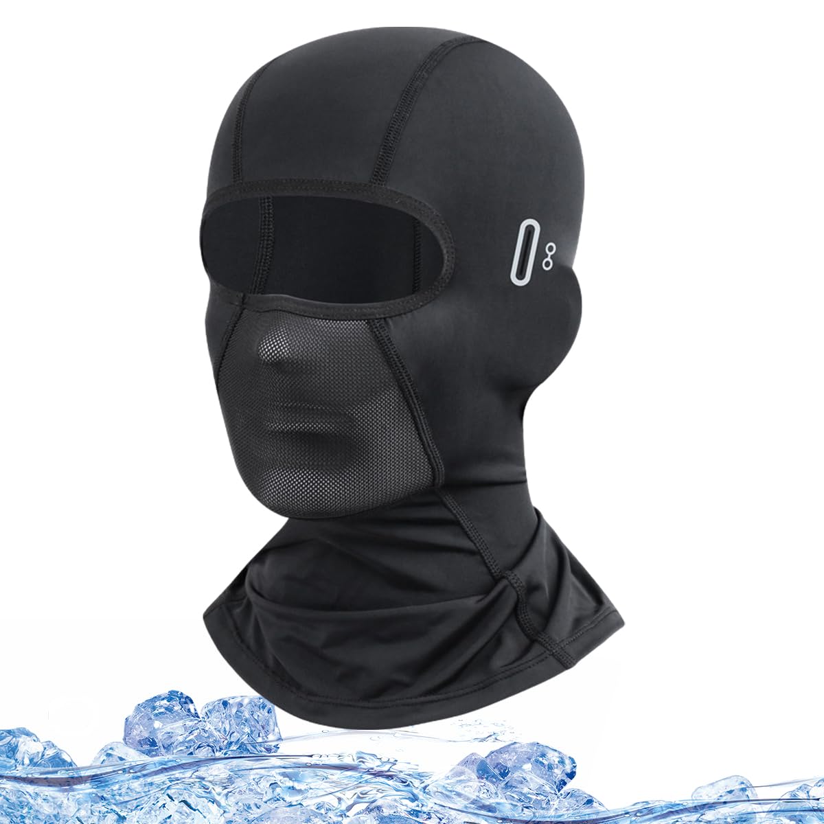 Proberos Balaclava Face Mask - Cool Silk, Eyeglasses Friendly Design, Uv Protection, Breathable, Unisex Quick Dry For Riding