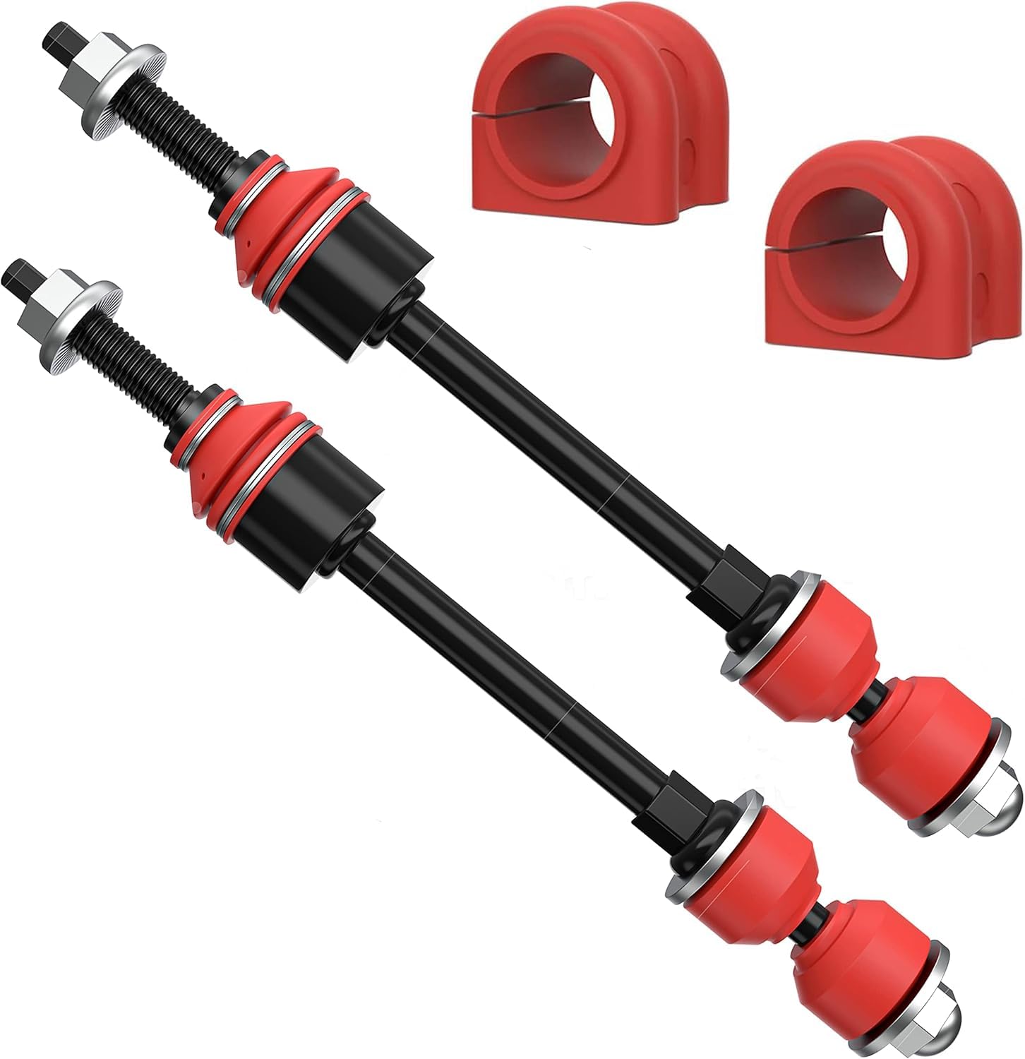 Suspension Dudes 4Pc Code Red Front Sway Bar Stabilizer Link & Bushing Kit Fits Ram 1500 4Wd 2006-2018, Ram Classic 4Wd 2019-202