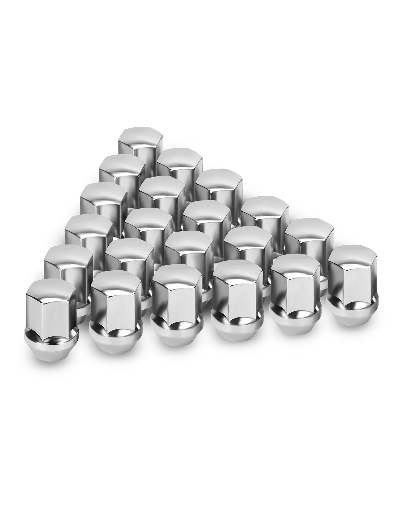 M14x1.5 OEM Lug Nuts for Ram 1500 Jeep Wrangler JL & Grand Cherokee Dodge Charger Chevy Impala Stock Wheels, Set of 20 14mmx1.5 