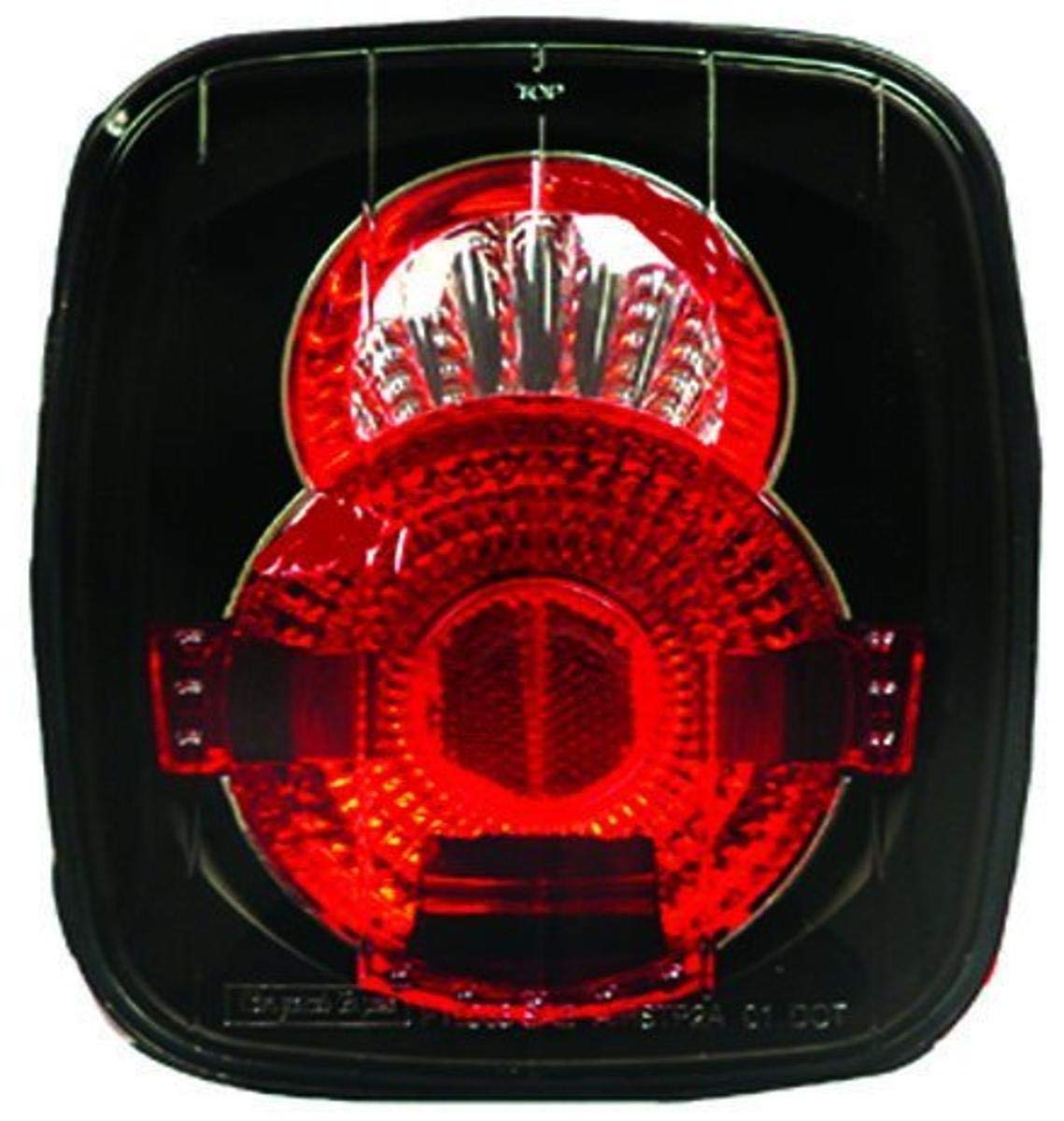 Ipcw Cwt-Ce407Cb Crystal Eyes Bermuda Black Tail Lamp - Pair
