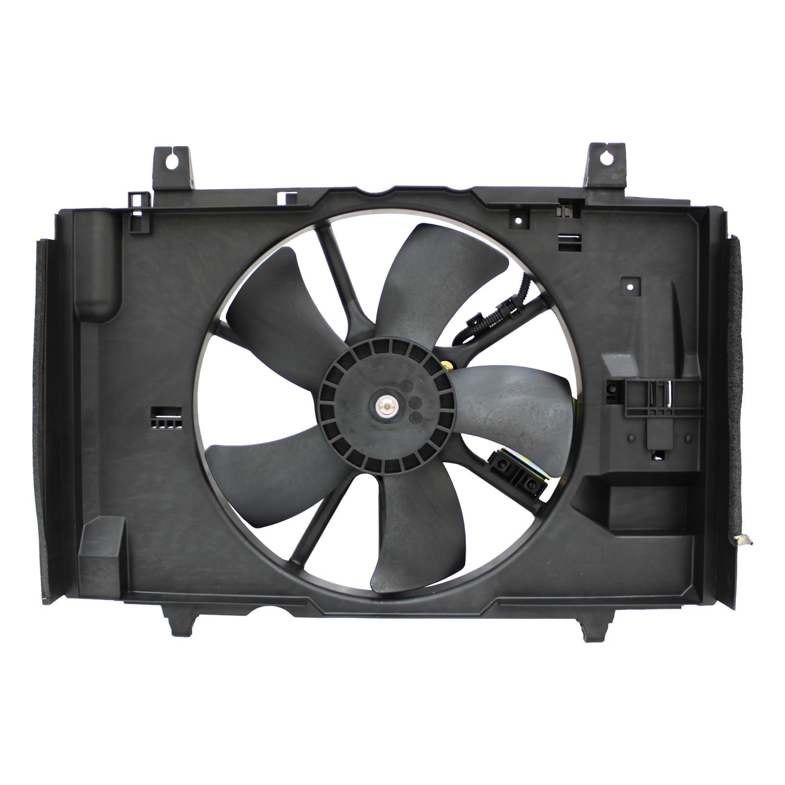 TYG Upgraded Cooling Fan Assembly for 2009-2011 Nissan Versa Sedan, 2007-2011 Versa Sedan, 2007-2012 Versa Hatchback, 2007-2010 