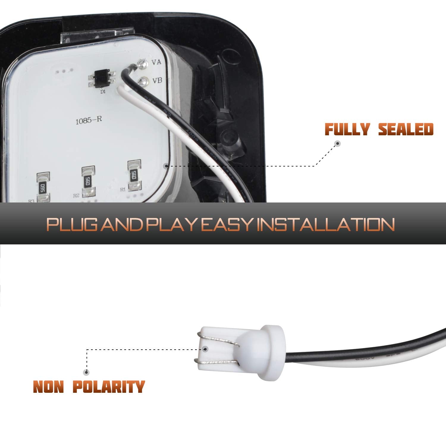 Ruxifey Led License Plate Light Tag Lights Compatible With 2003 To 2018 Dodge Ram 1500 2500 3500, 6000K White